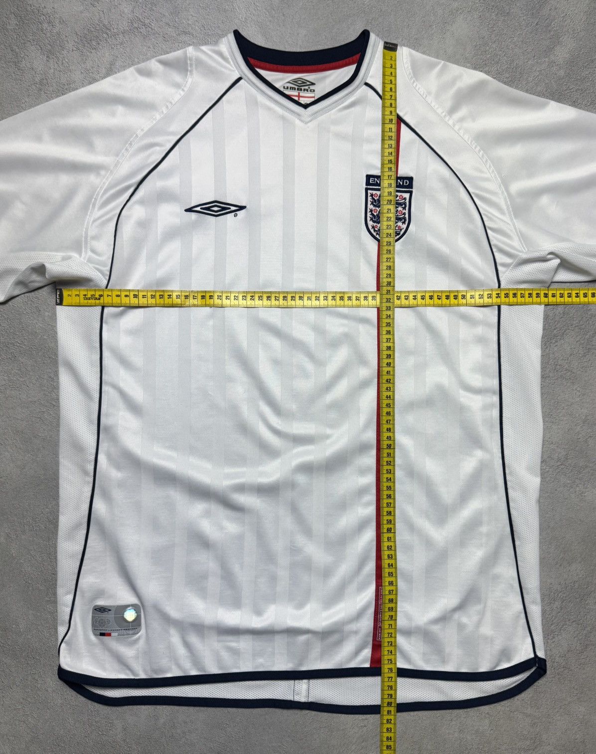 Umbro England 2001 2002 2003 Home Shirt Soccer Jersey Umbro Size US XL / EU 56 / 4 - 17 Thumbnail