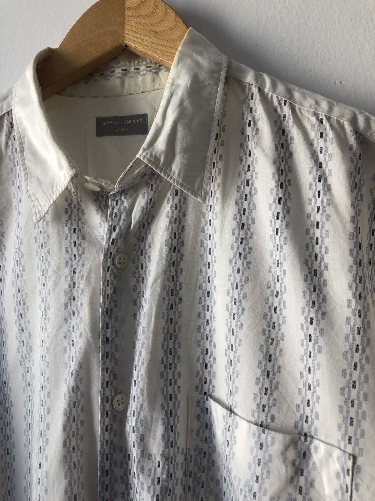 Comme des Garcons Homme Pattern shirt Size US M / EU 48-50 / 2 - 3 Thumbnail