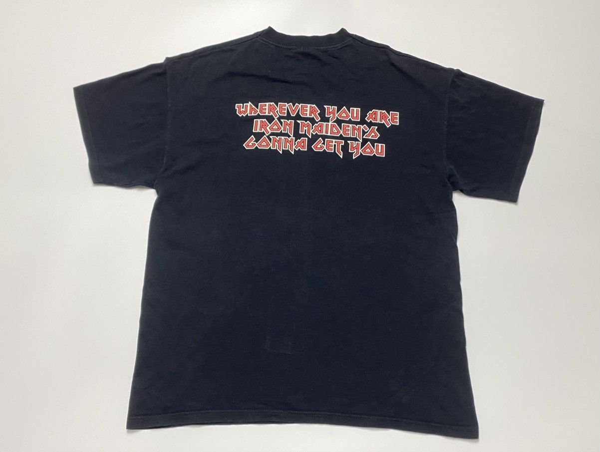 Iron Maiden Rare Vintage Iron Maiden Live After Death original Album tee Size US L / EU 52-54 / 3 - 4 Thumbnail