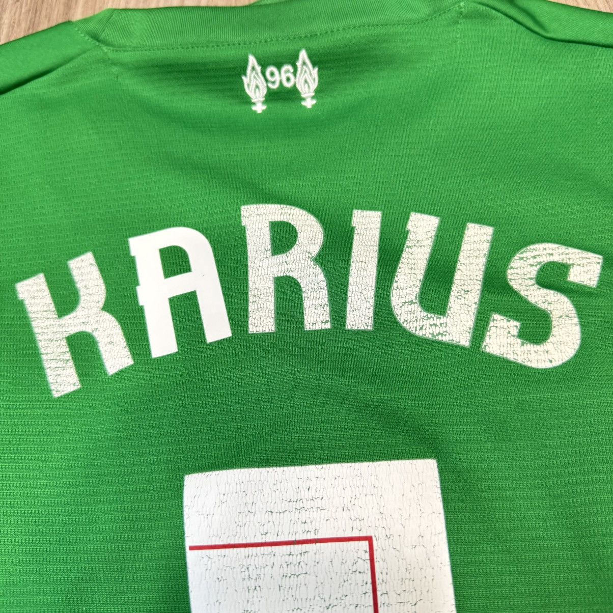 New Balance Liverpool 17/18 gk shirt #1 Karius Size US XL / EU 56 / 4 - 9 Thumbnail