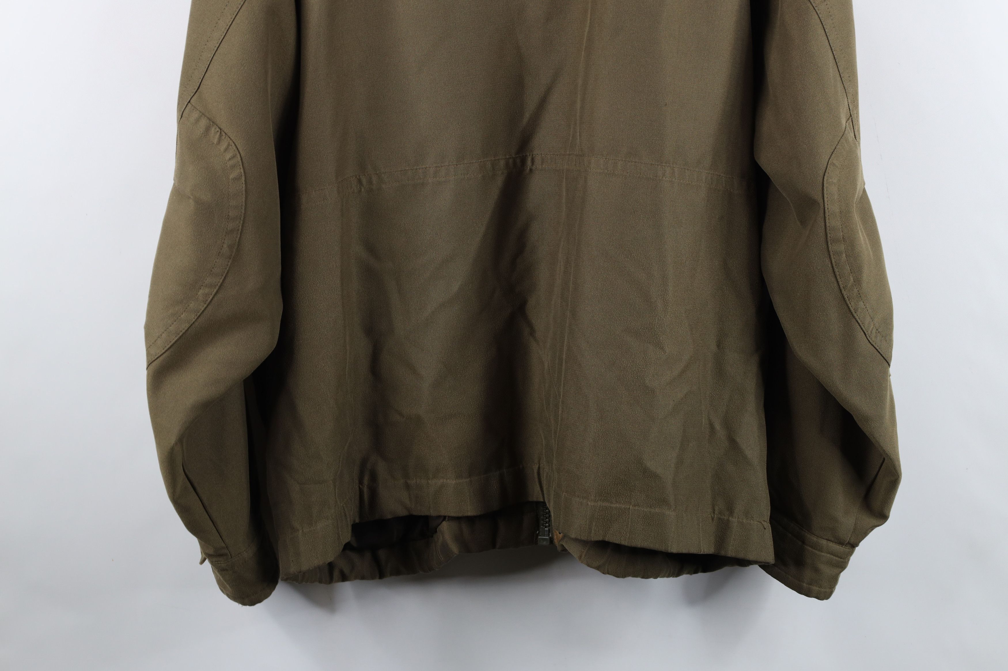 Vintage Vintage 90s Streetwear Pocket Full Zip Bomber Jacket Green Size US L / EU 52-54 / 3 - 16 Thumbnail