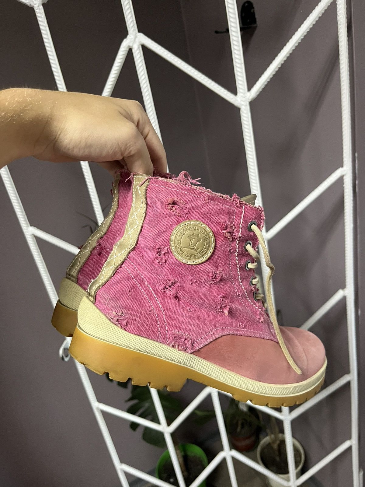Hysteric Glamour Vintage Leather Pink Hysteric Glamour Style Boots Size US 8.5 / EU 41-42 - 4 Thumbnail