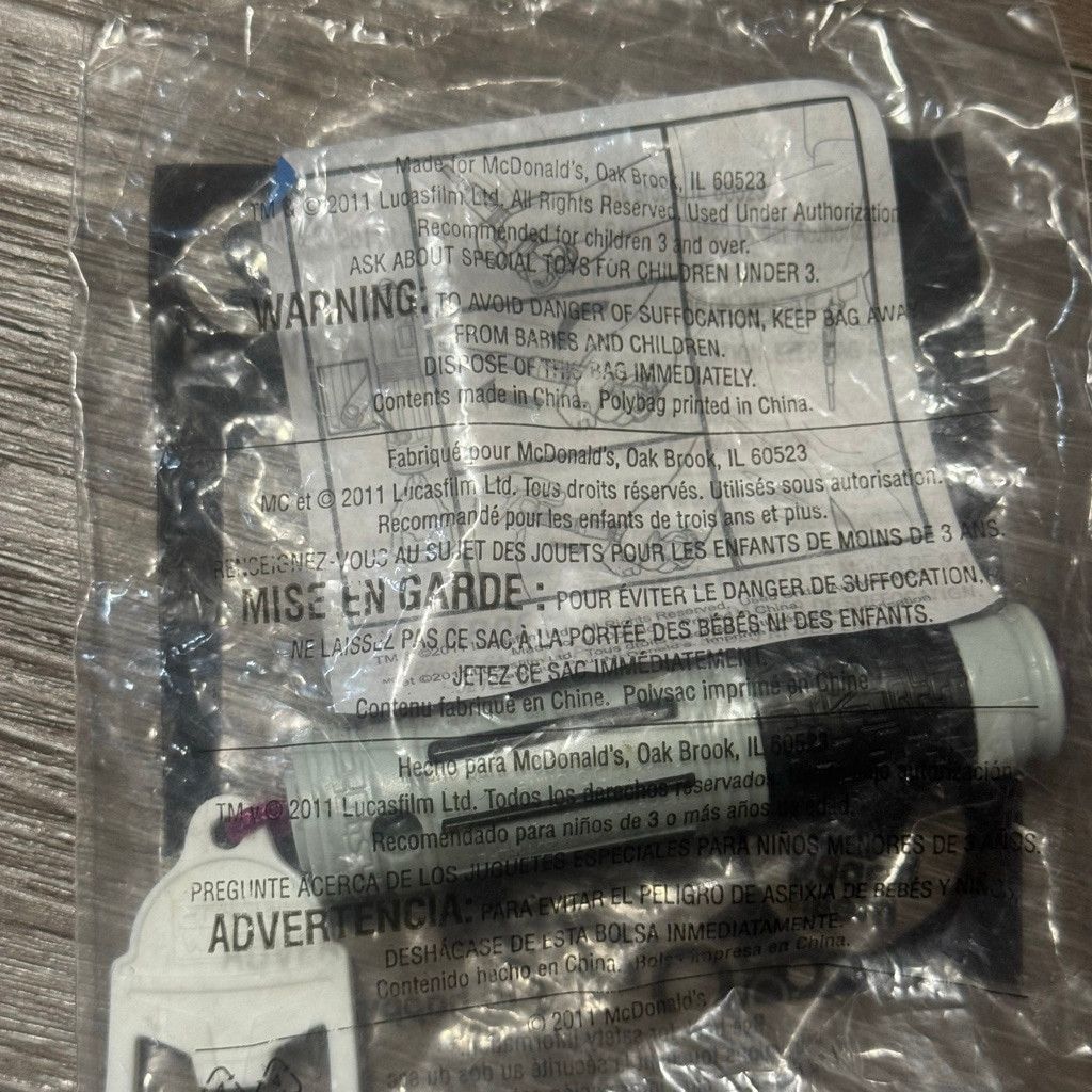Other McDonald's Star Wars Clone Wars Mace Windu Lightsaber Toy Size ONE SIZE - 5 Thumbnail
