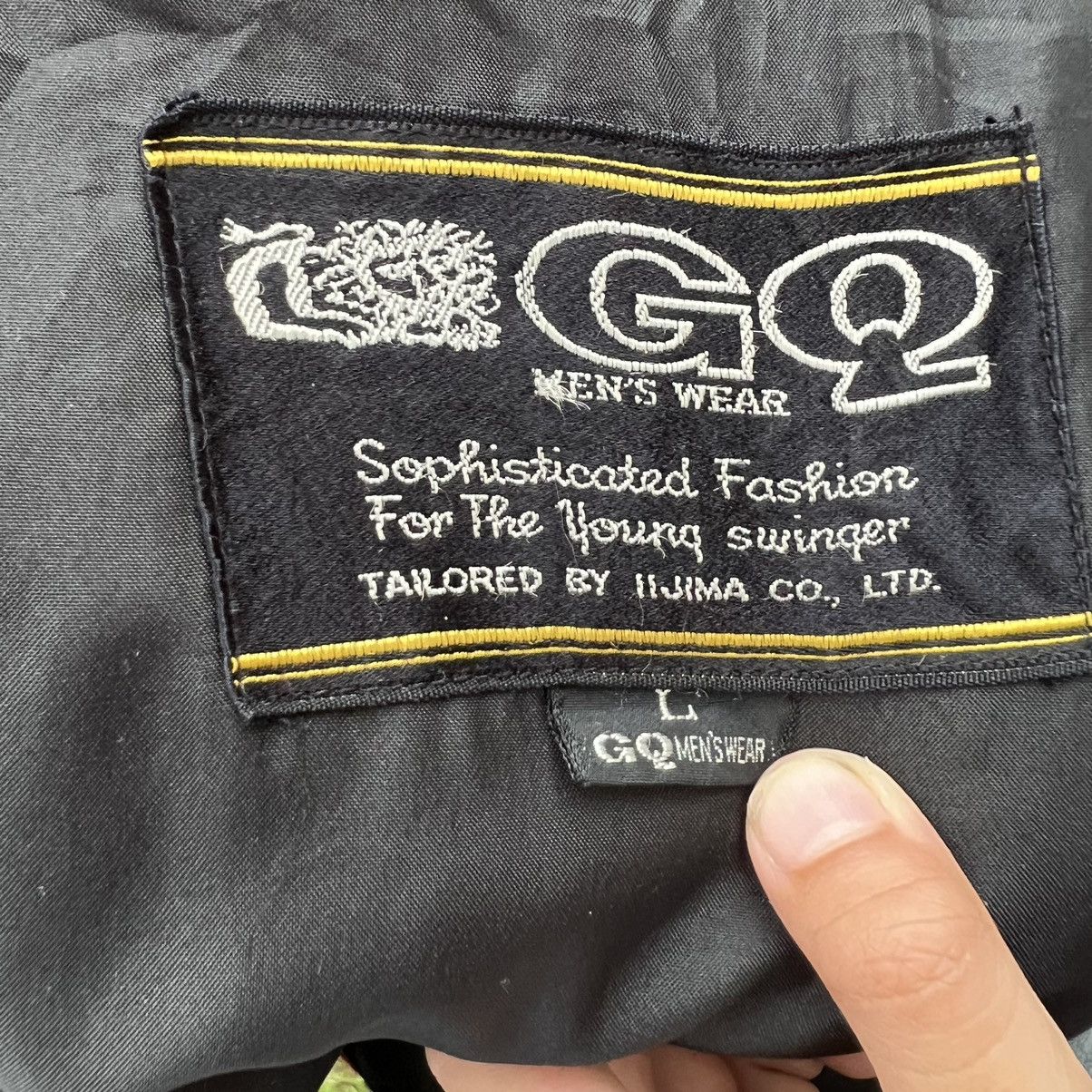 GQ × Vintage GQ Men’s Wear Varcity Jacket Size US L / EU 52-54 / 3 - 10 Thumbnail