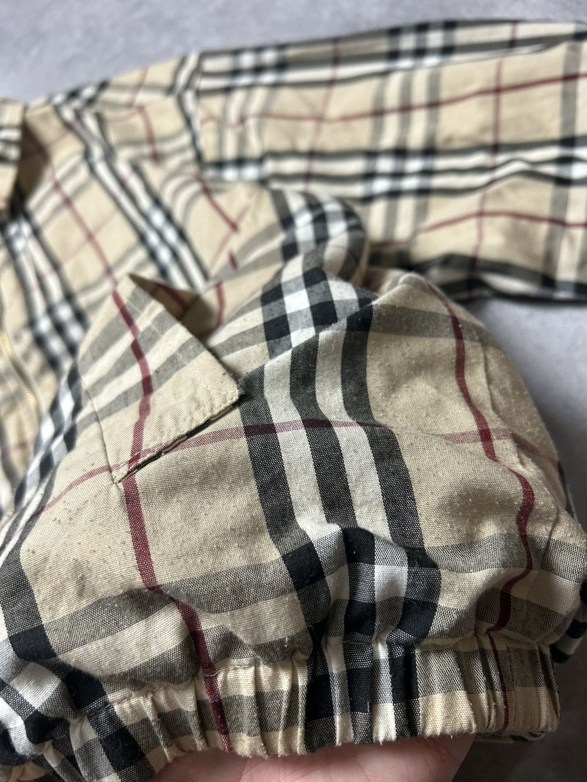 Burberry Vintage Burberry Double Side Nova Check Bombers Jacket Size US M / EU 48-50 / 2 - 12 Thumbnail
