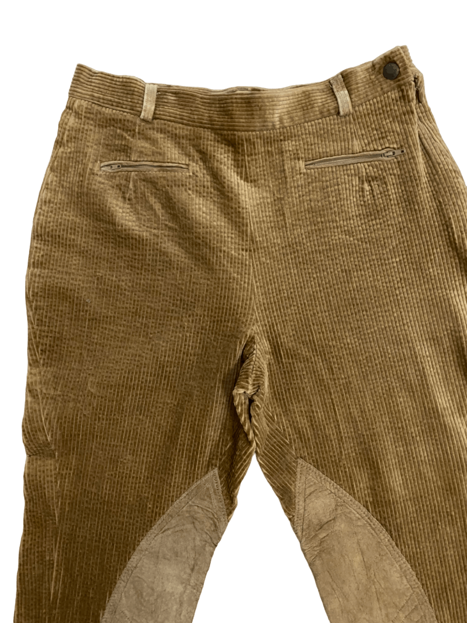Designer × Vintage Vintage Votre Nom Paris Coudroy Leather Knee Pants Size 27" / US 4 / IT 40 - 3 Thumbnail