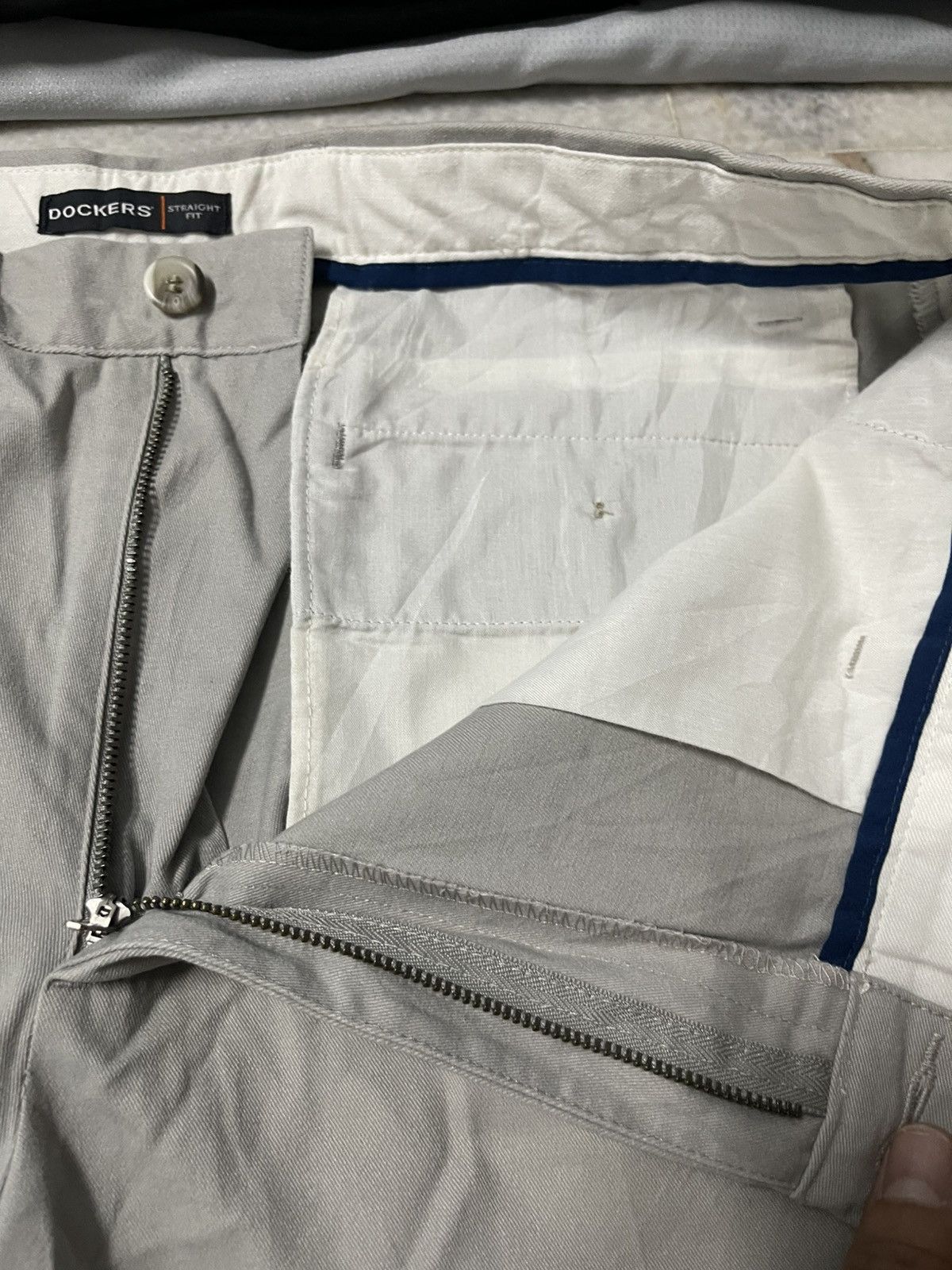 Dockers Docker Slack Pants Grey Size US 36 / EU 52 - 7 Thumbnail