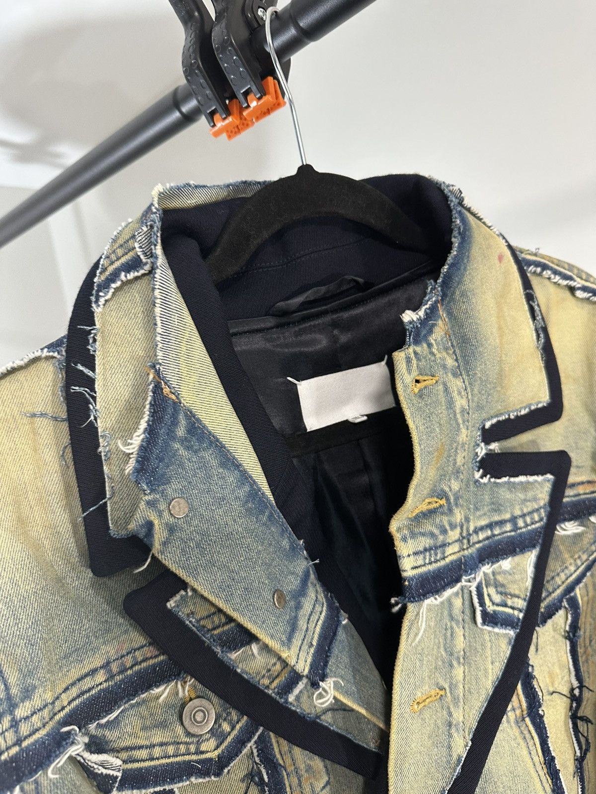 Maison Margiela Maison Margiela “Rare” Double Denim Peacoat Size US XL / EU 56 / 4 - 6 Thumbnail
