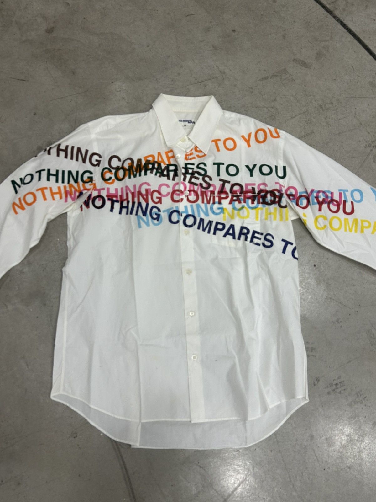 Comme des Garcons Comme des Garçons by Junya Watanabe SS 2002 Poem Shirt Size US L / EU 52-54 / 3 - 5 Thumbnail