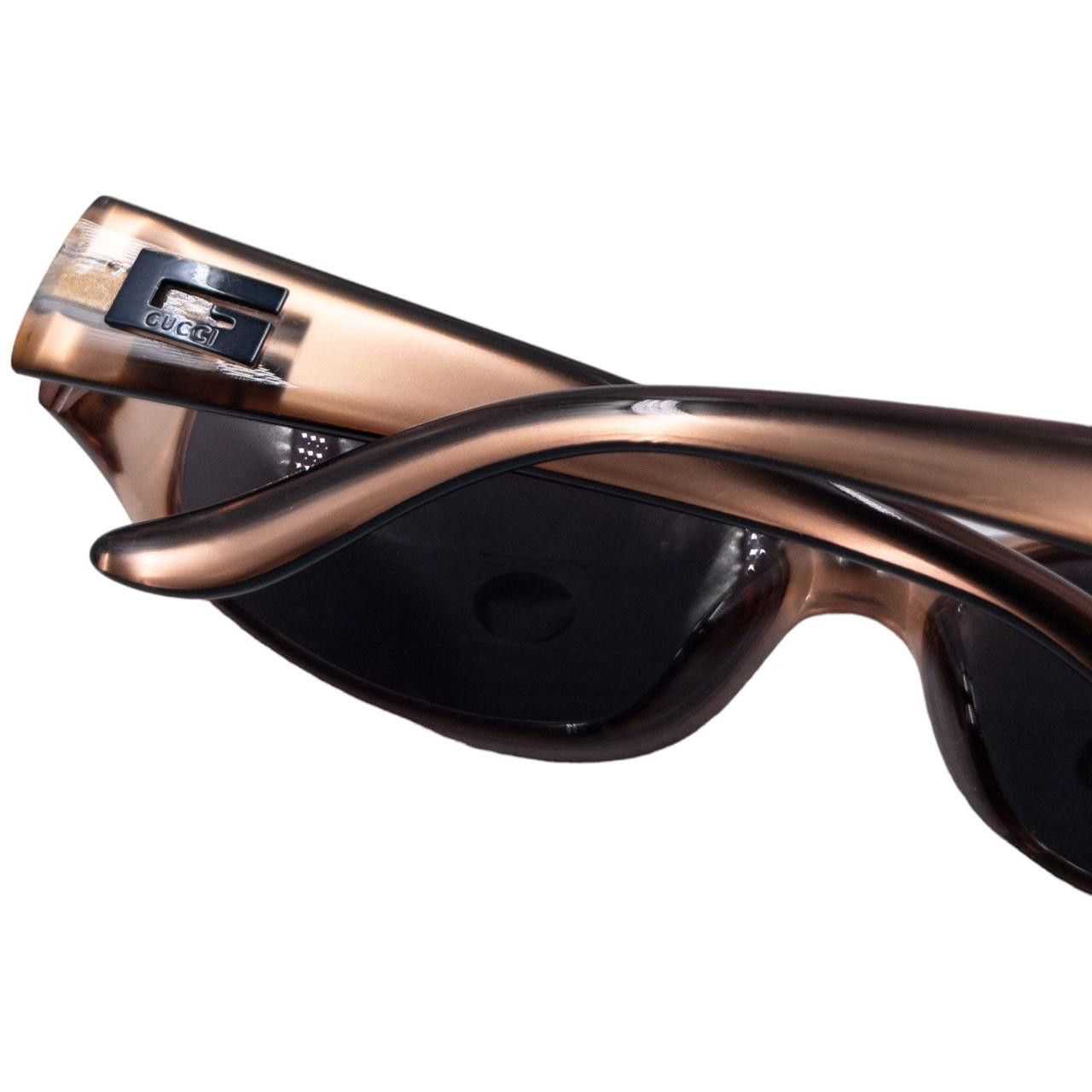 Gucci Vintage Gucci Logo Sunglasses Size ONE SIZE - 6 Thumbnail