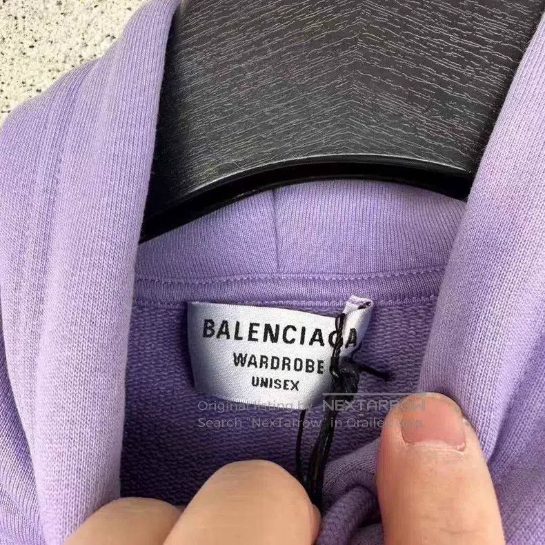 Balenciaga Balenciaga Purple Coca-Cola Embroidered Hoodie Size US S / EU 44-46 / 1 - 2 Thumbnail