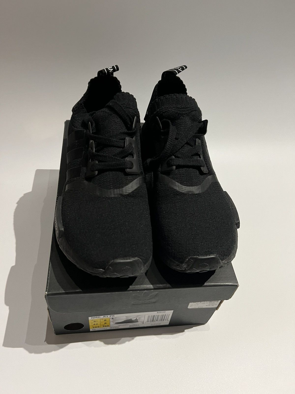 adidas gazelle silver green womens Shop Black Mens adidas NMD R1 Lace Up Sneakers – Shoebacca main image 0