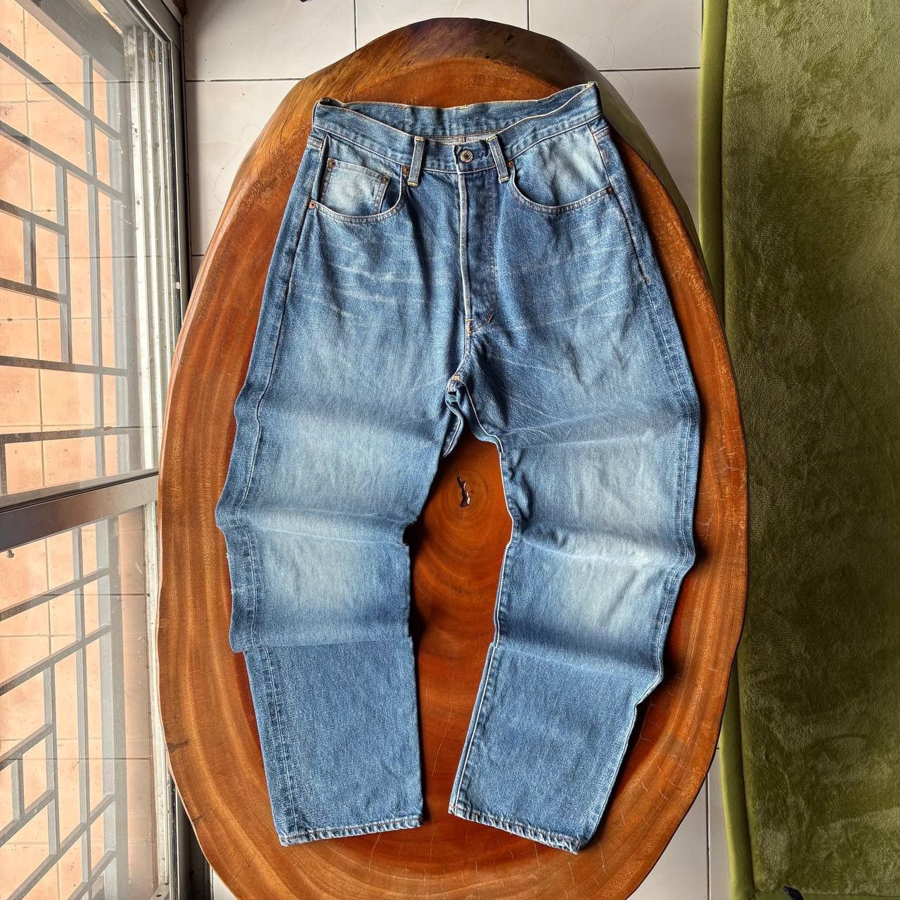 Studio D'Artisan Studio D’Artisan “ DOIS “ The Monster Selvedge Jeans Pants Size US 30 / EU 46 - 1 Thumbnail