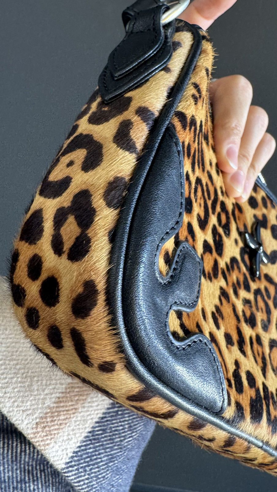 SMFK SMFK COMPASS BADGE CROSS LEOPARD BAG Size ONE SIZE - 9 Thumbnail