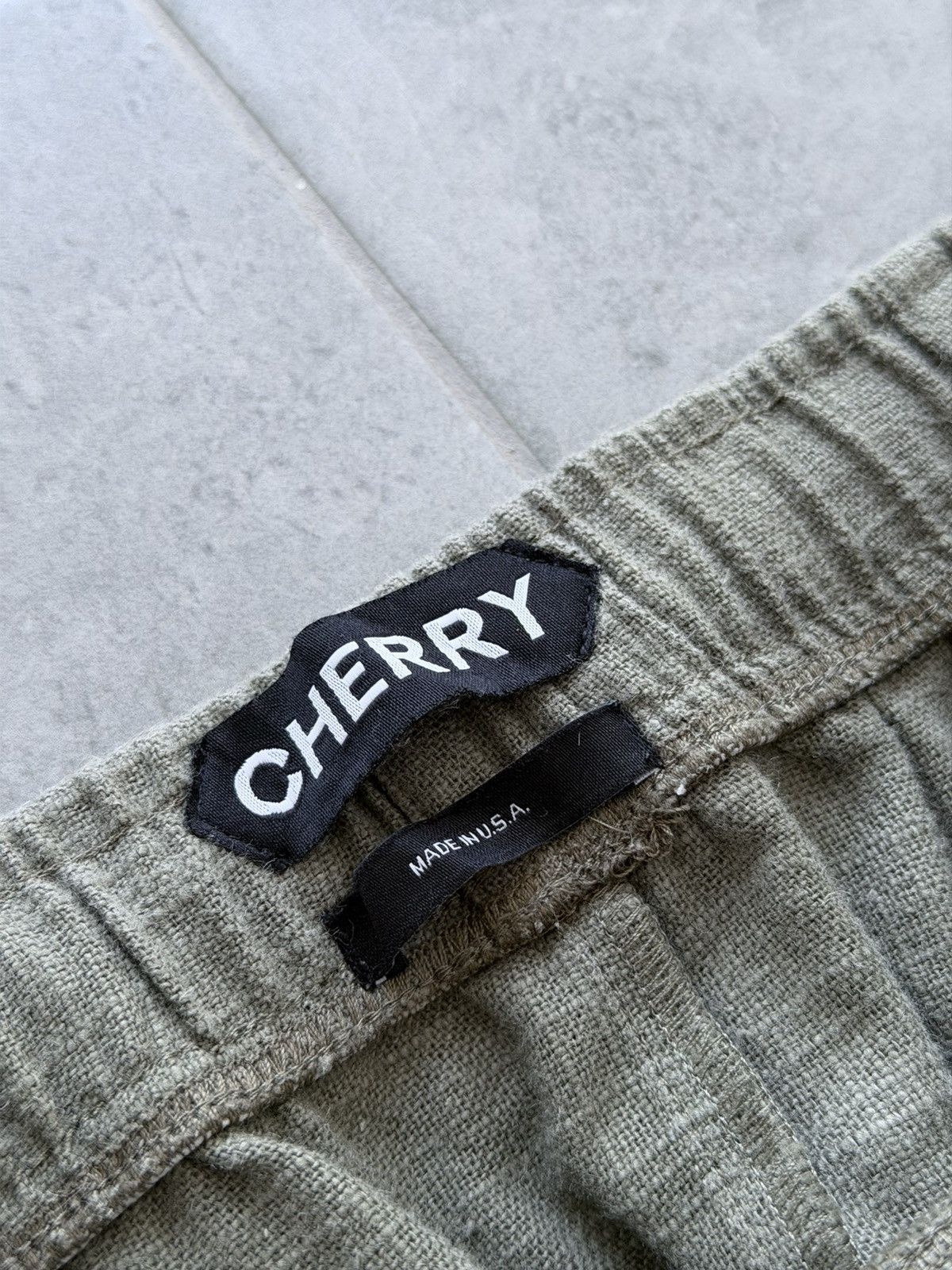 Cherry LA Cherry LA Linen Baggy Cargo Pants Size US 34 / EU 50 - 6 Thumbnail