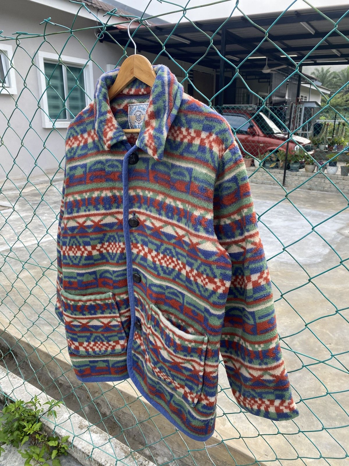 Aztech Mountain AW Dixie sports by MOG printed fleece cardigan Size US L / EU 52-54 / 3 - 4 Thumbnail