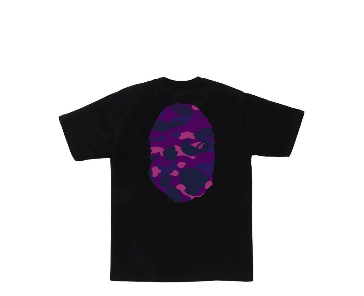 Bape Color Camo Big Ape Head Tee Size US XL / EU 56 / 4 - 5 Thumbnail