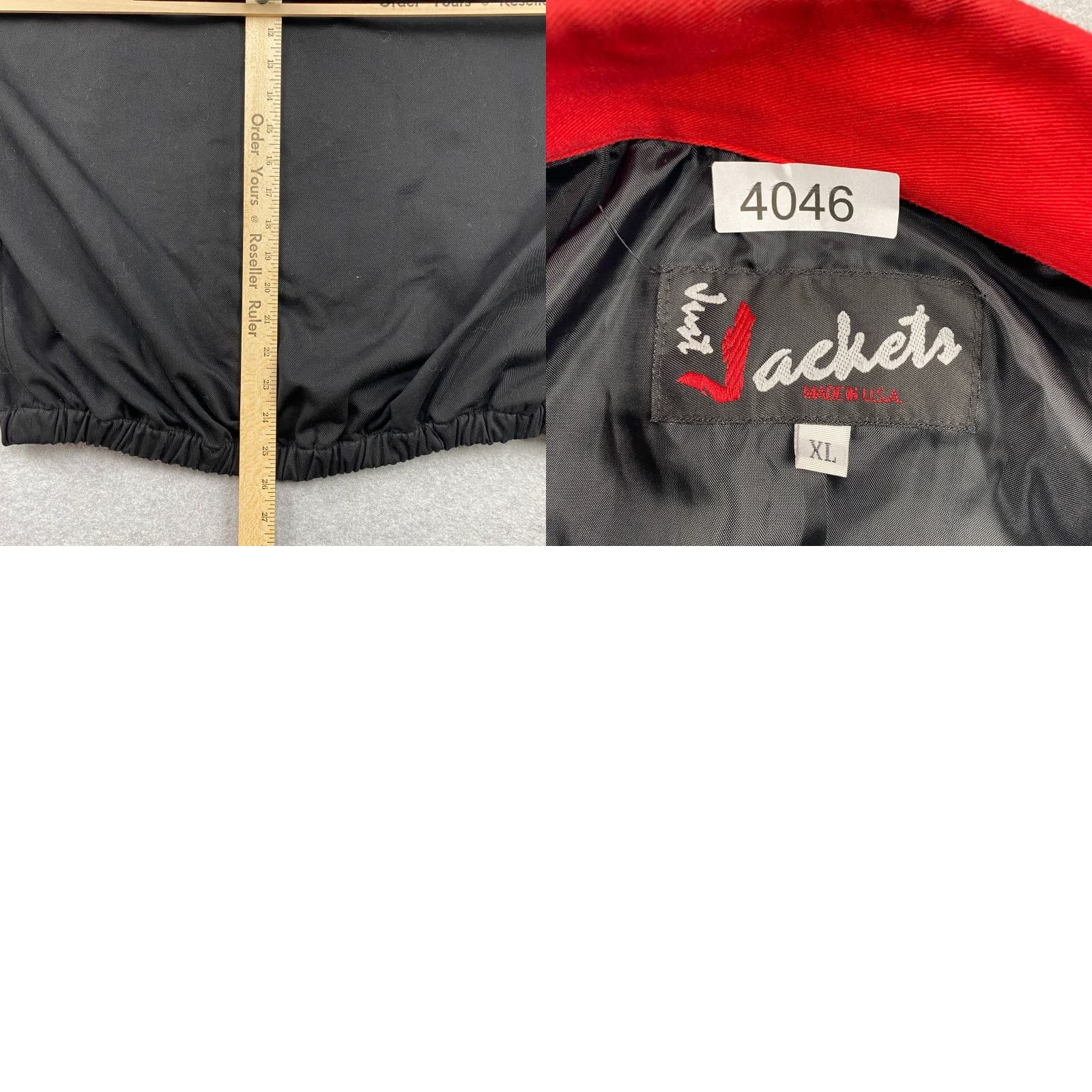 Vintage VINTAGE Just Jackets Bomber Jacket Men XL Black Full Zip Snap Lined Nylon Polyester 80s USA Made Size US XL / EU 56 / 4 - 9 Thumbnail