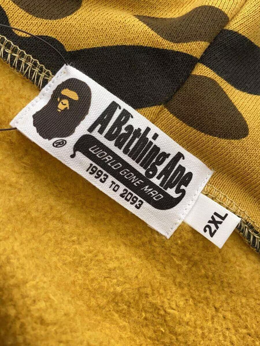 Bape A Bathing Ape 1St Camo Shark Full Zip Cotton Hoodie Camel Size US XXL / EU 58 / 5 - 3 Thumbnail