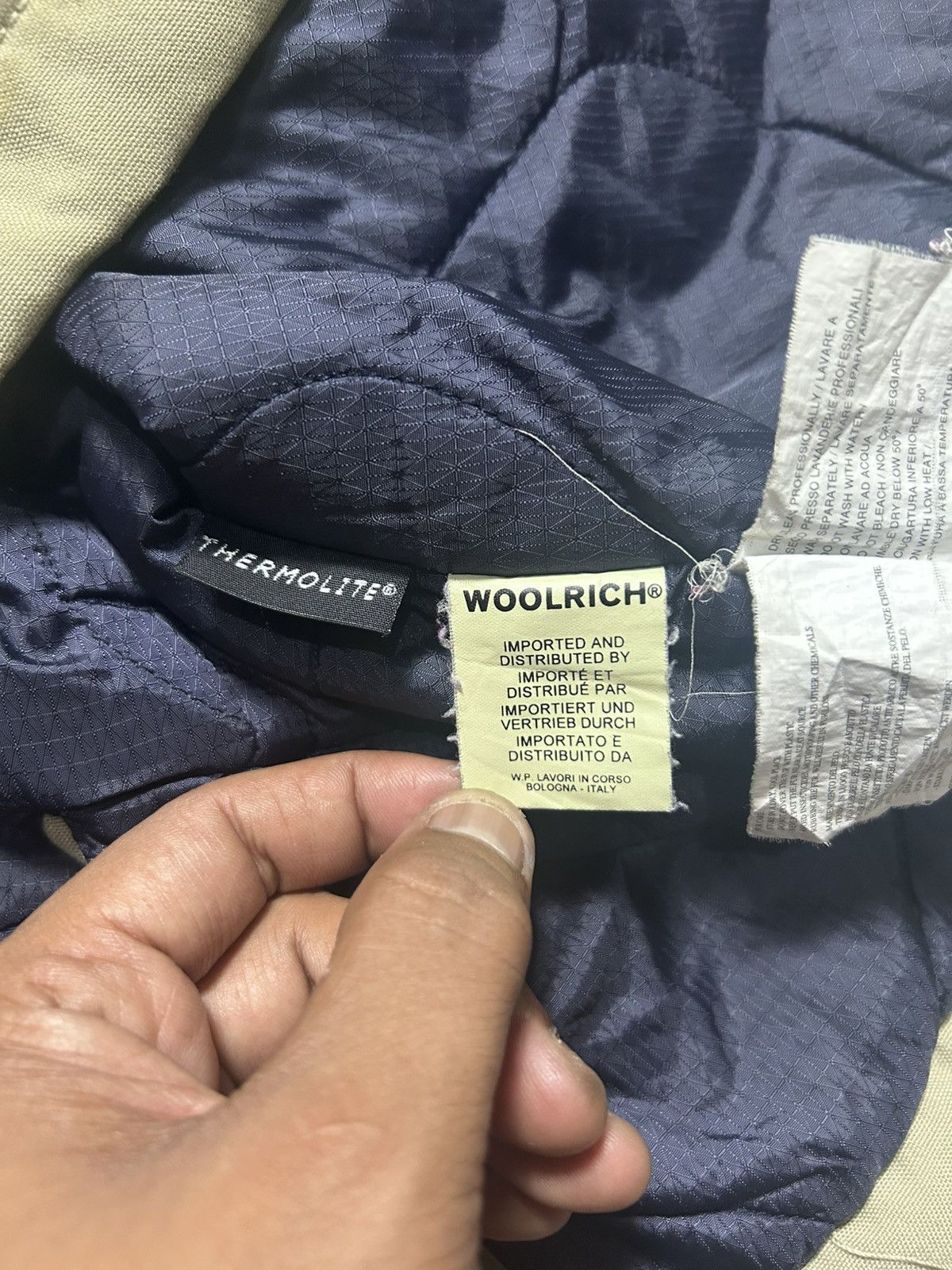 Woolrich Woolen Mills Woolrich Fur Collar Parka Down Jacket Size US L / EU 52-54 / 3 - 9 Thumbnail