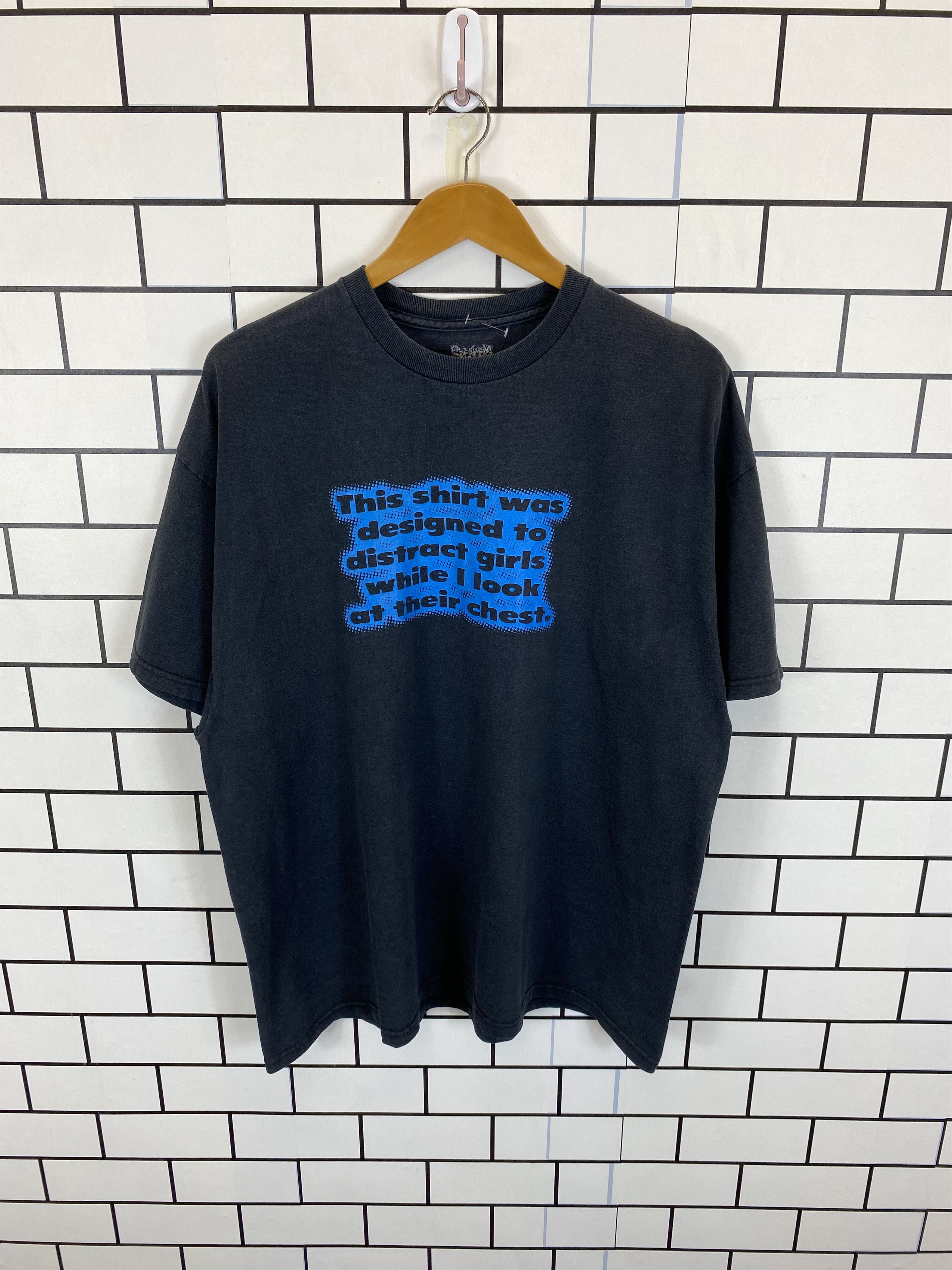 Vintage Vintage Y2K Humor T-Shirt Size US XL / EU 56 / 4 - 1 Thumbnail