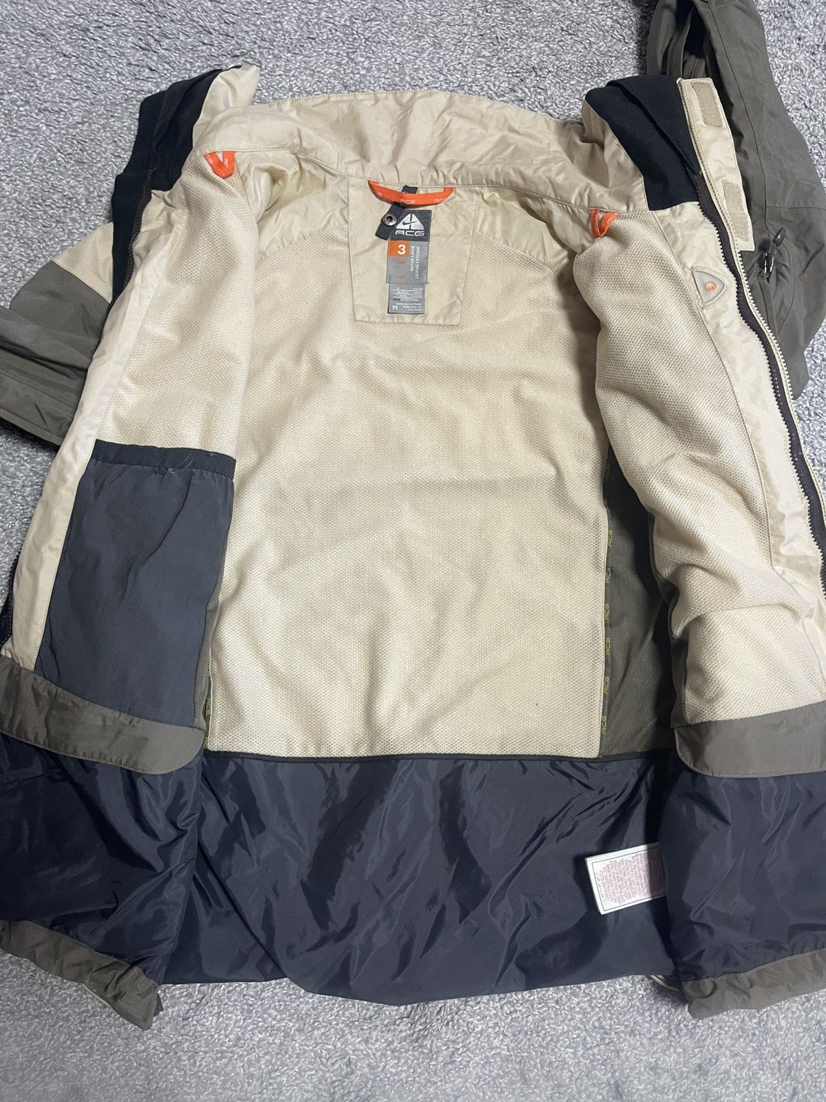 Nike × Nike ACG × Vintage NIKE ACG 3 OUTER LAYER COUCHE EXTREME MULTI POCKET SIZE M Size US M / EU 48-50 / 2 - 15 Thumbnail