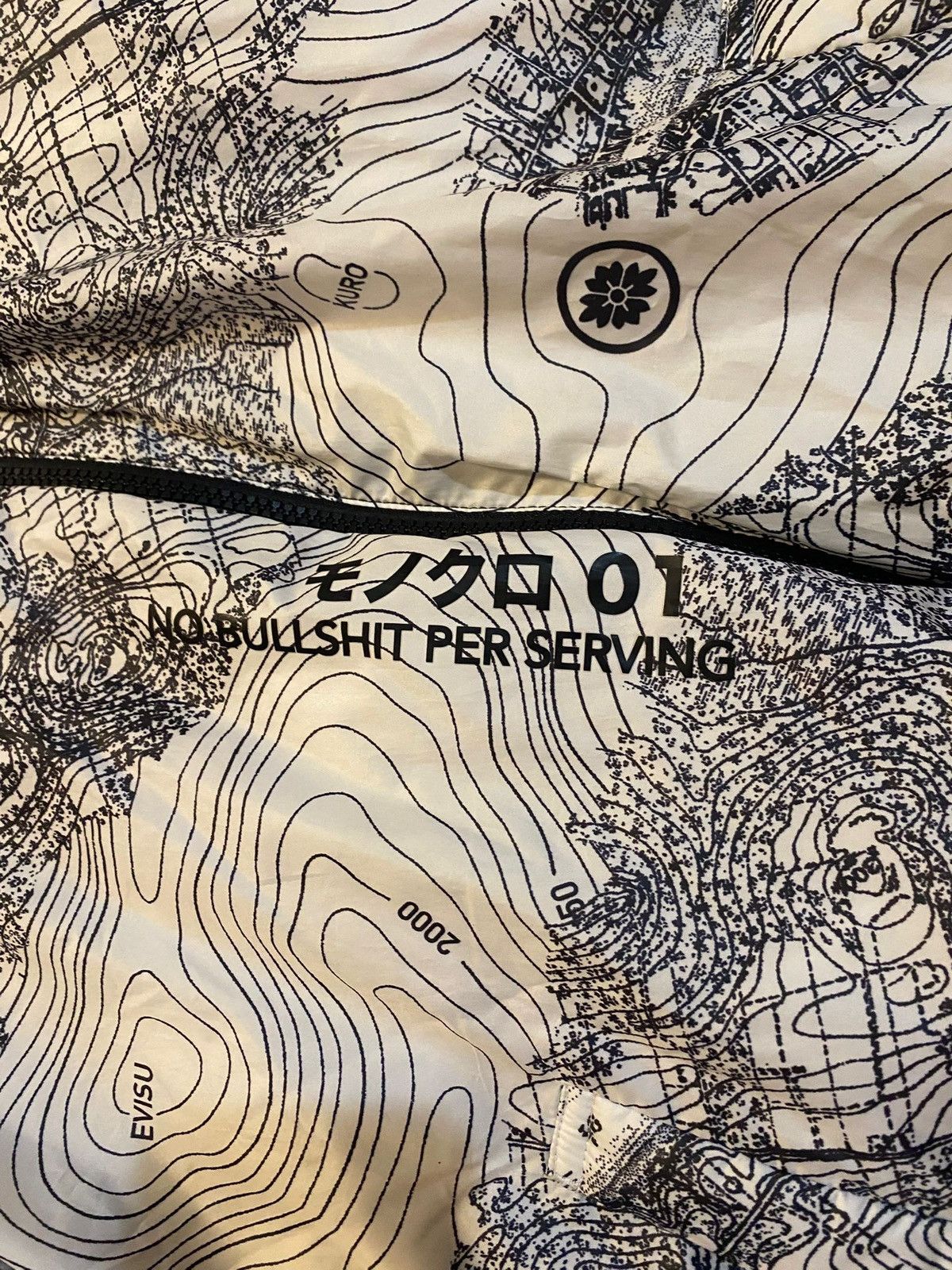 Evisu Evisu kuro reversible down zip up jacket size small Size US S / EU 44-46 / 1 - 6 Thumbnail