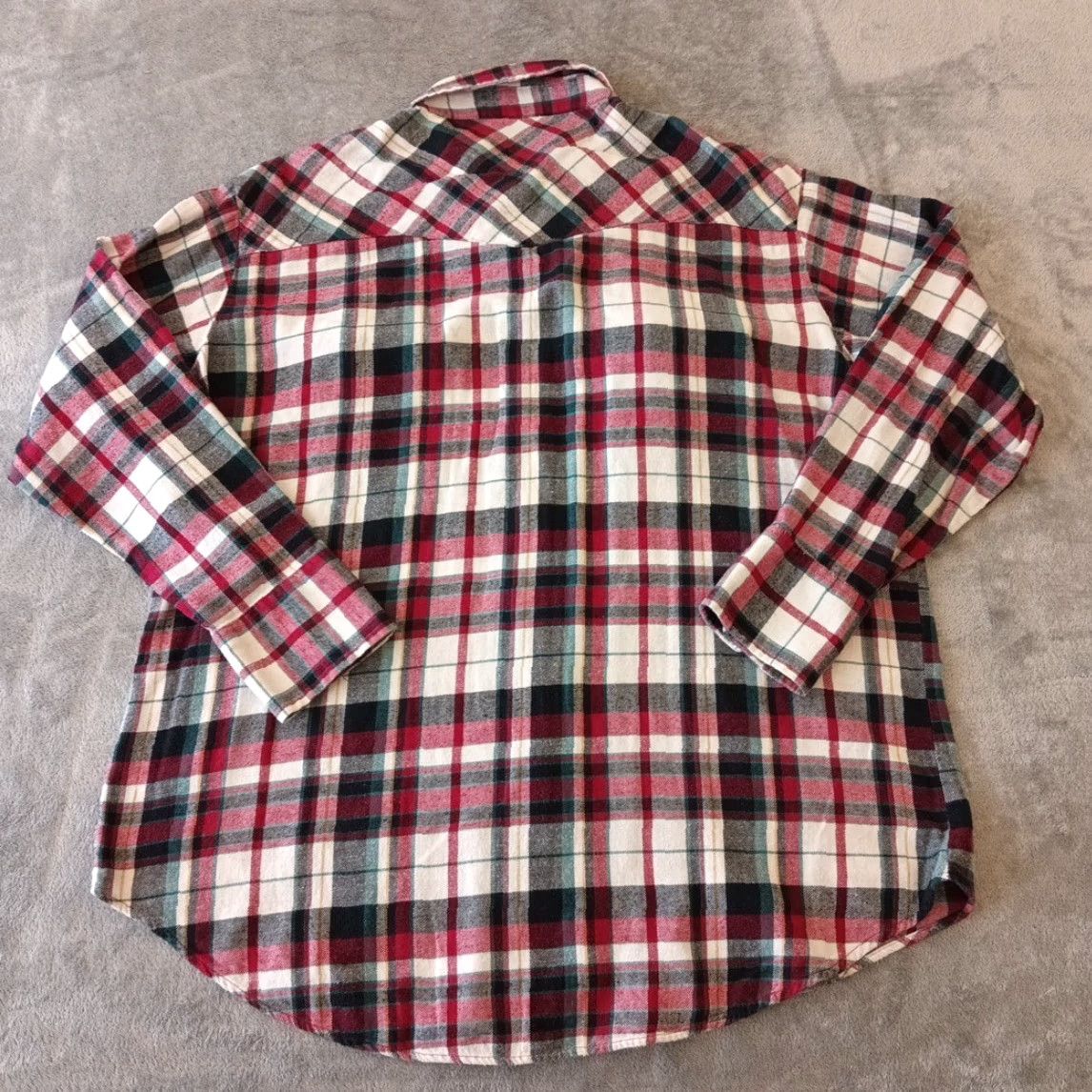 Vintage Ely Cattleman Shirt Mens XL Red Plaid Flannel Long Sleeve Snap Pockets Western Button-Up Size US XL / EU 56 / 4 - 2 Thumbnail