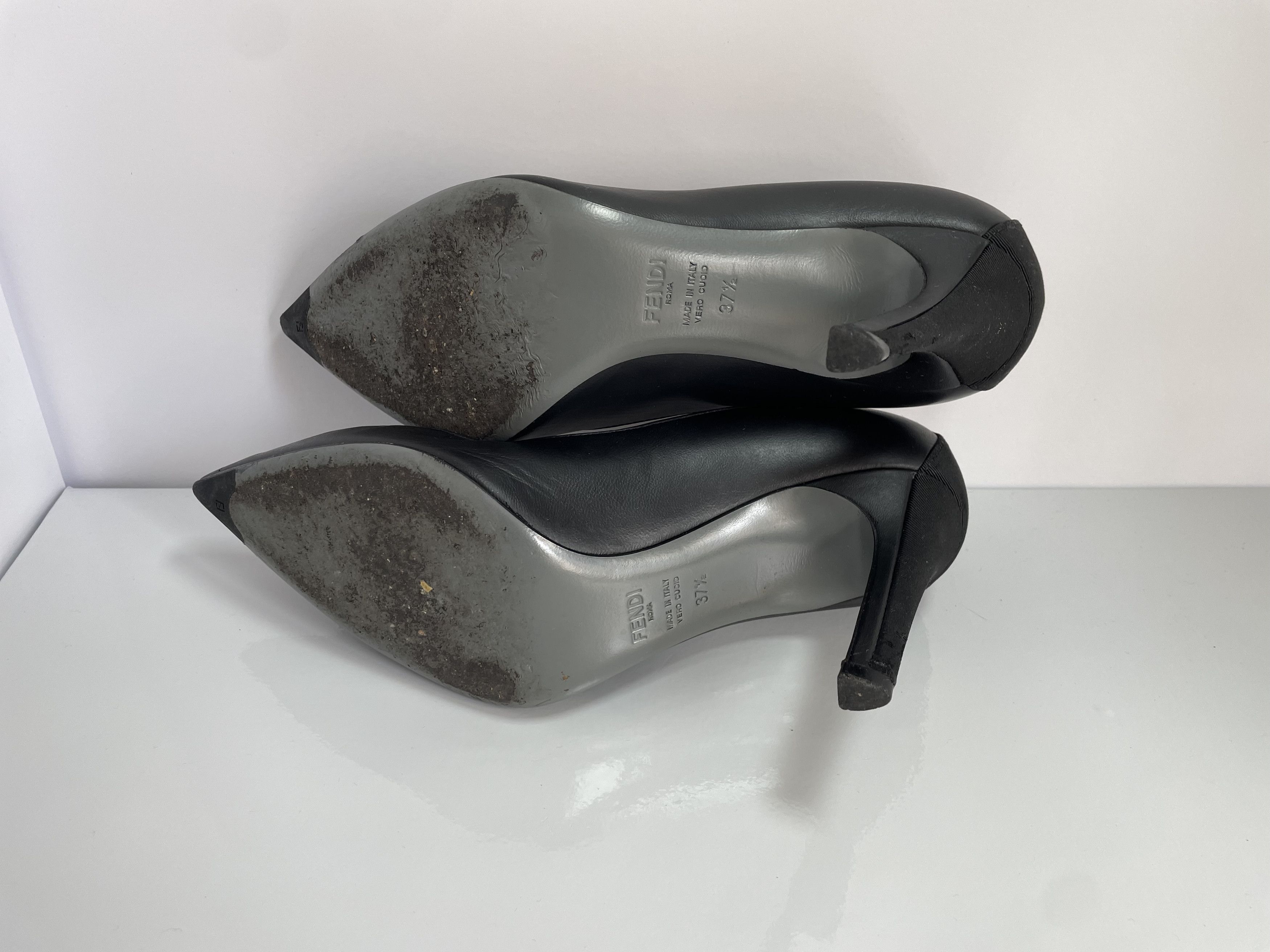 Fendi Fendi leather pumps Size US 7.5 / IT 37.5 - 8 Thumbnail