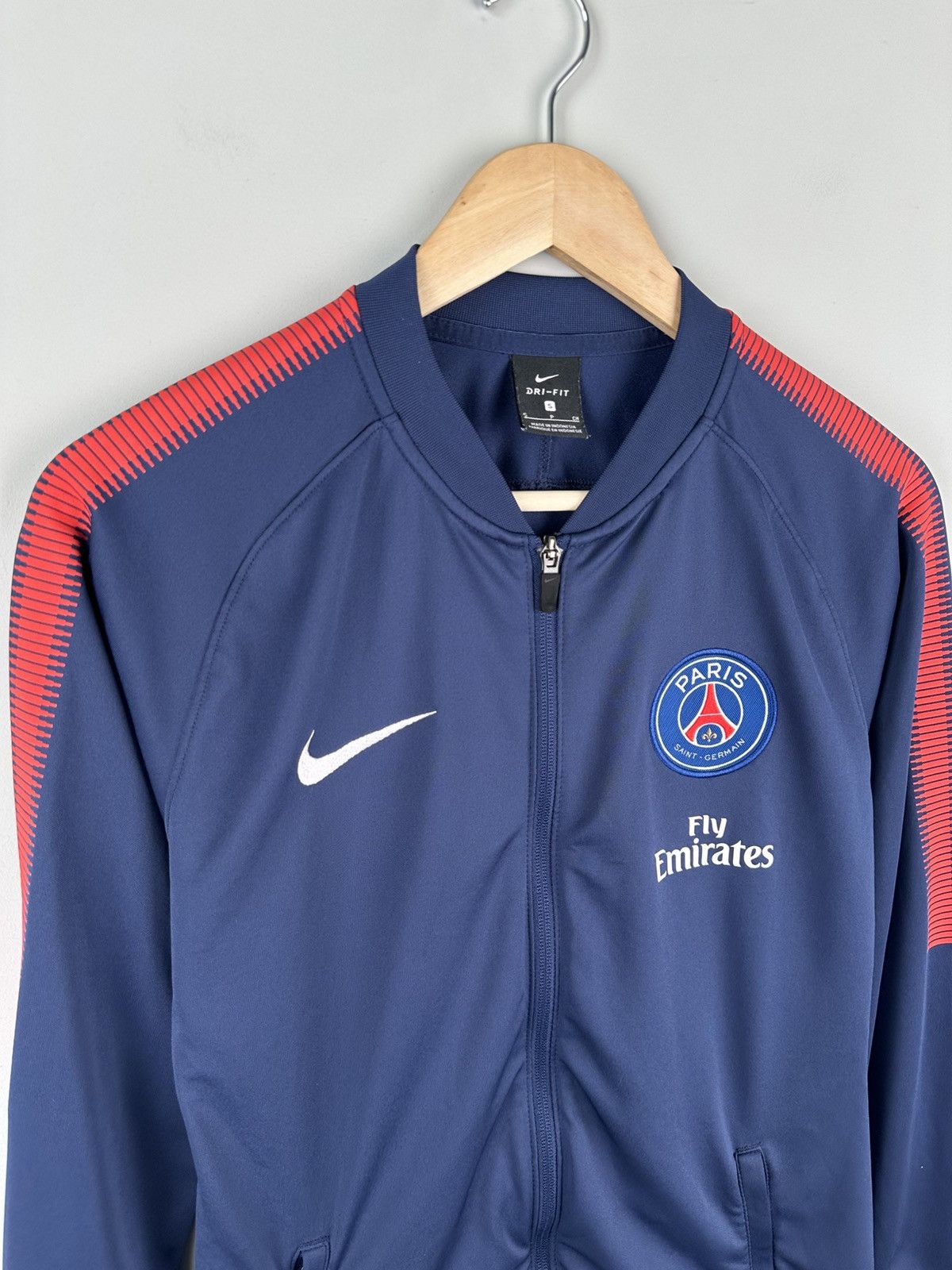 Nike Nike Psg Full Zip Lightweight Jacket Size US S / EU 44-46 / 1 - 3 Thumbnail