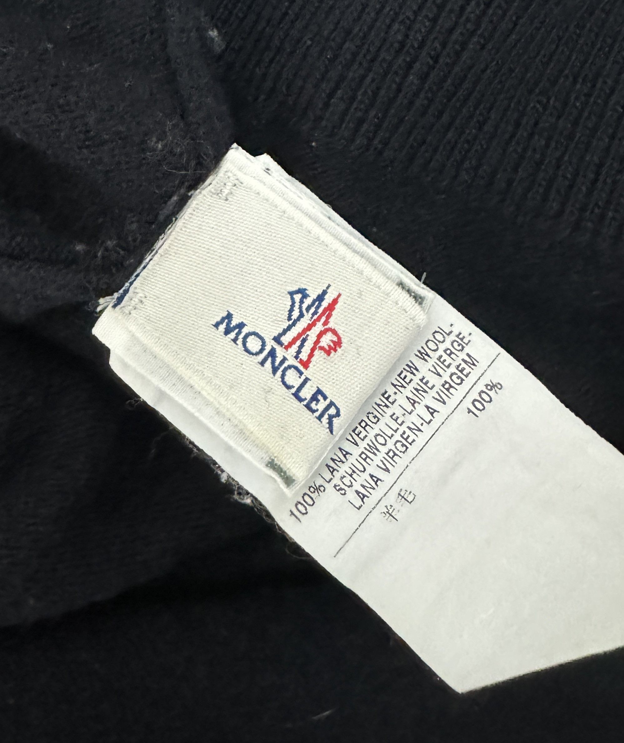 Moncler Moncler Wool Sweater Turtleneck Jumper Size M-L Size US M / EU 48-50 / 2 - 11 Thumbnail