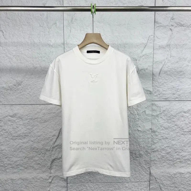 Louis Vuitton Louis Vuitton White Cotton Men's T-Shirt . Size US XS / EU 42 / 0 - 1 Thumbnail