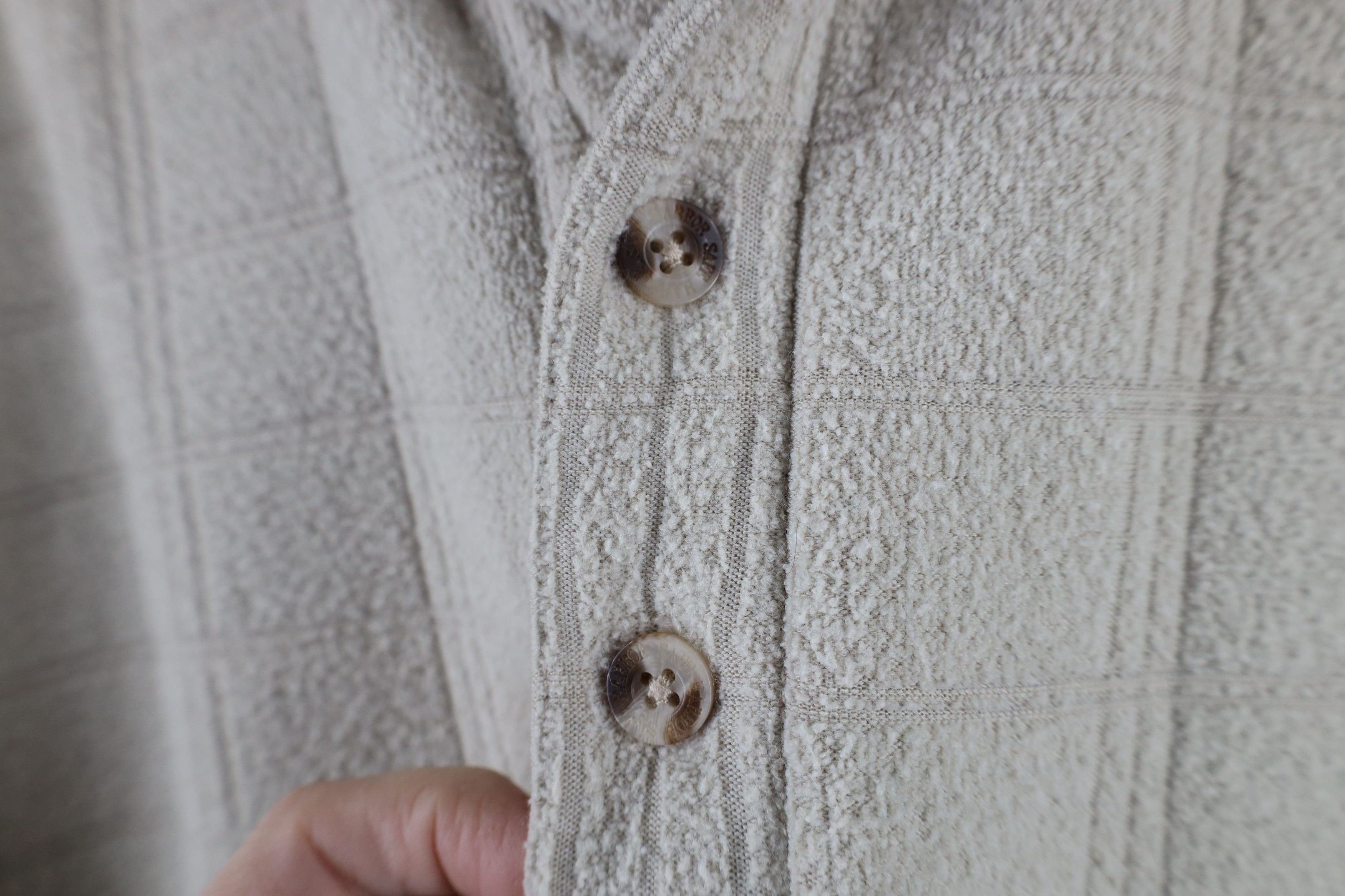 Vintage Vintage 90s Streetwear Fleece Collared Pullover Sweater Size US L / EU 52-54 / 3 - 6 Thumbnail