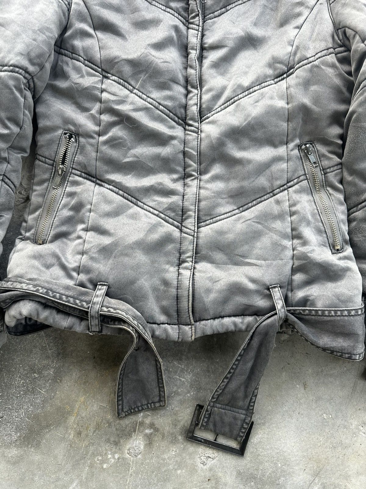 Japanese Brand Durer Fur Quilted Down Puffer Y2k Size US M / EU 48-50 / 2 - 4 Thumbnail