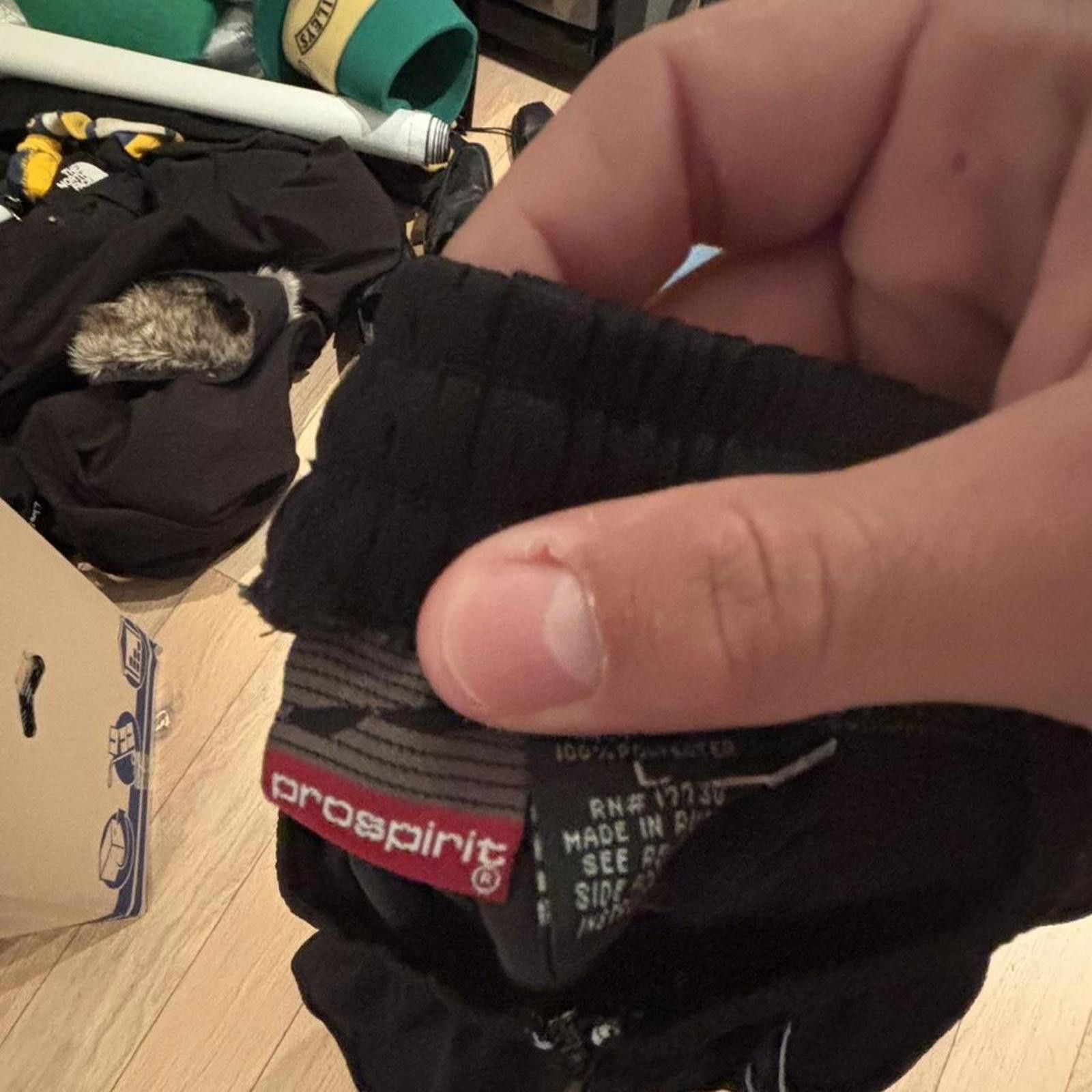 Designer Prospirit Large black track pants Size US 34 / EU 50 - 5 Thumbnail