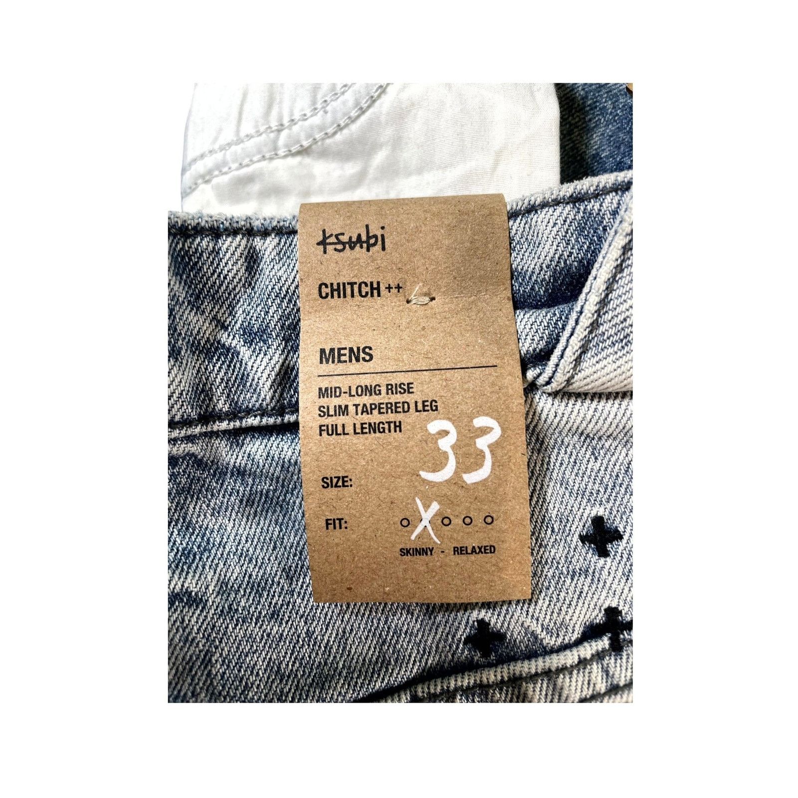 Ksubi Ksubi Bleach Wash Jeans Size US 33 - 5 Thumbnail