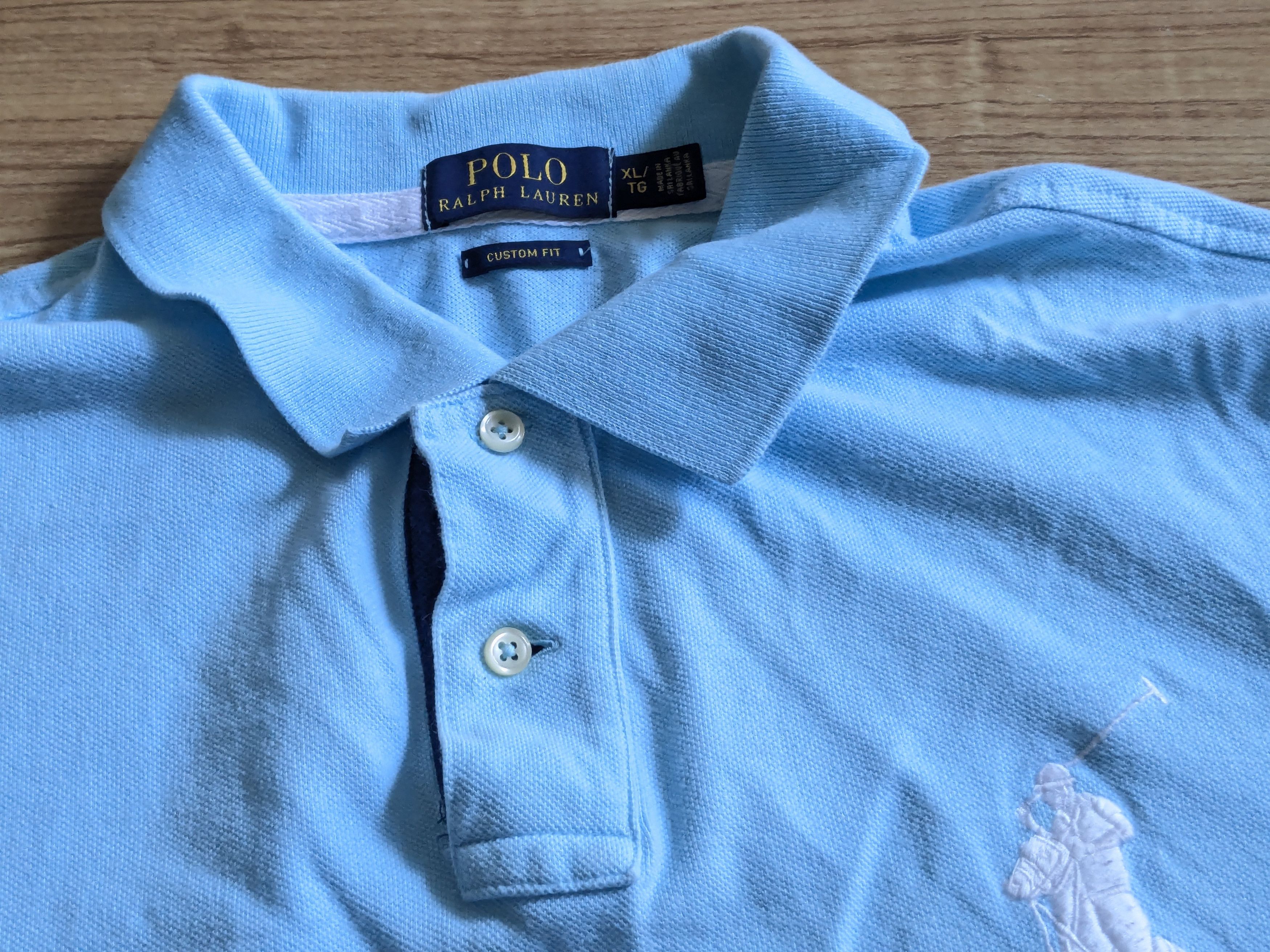 Polo Ralph Lauren Polo Ralph Lauren Big Pony Polo Shirt Light Blue XL Size US XL / EU 56 / 4 - 3 Thumbnail
