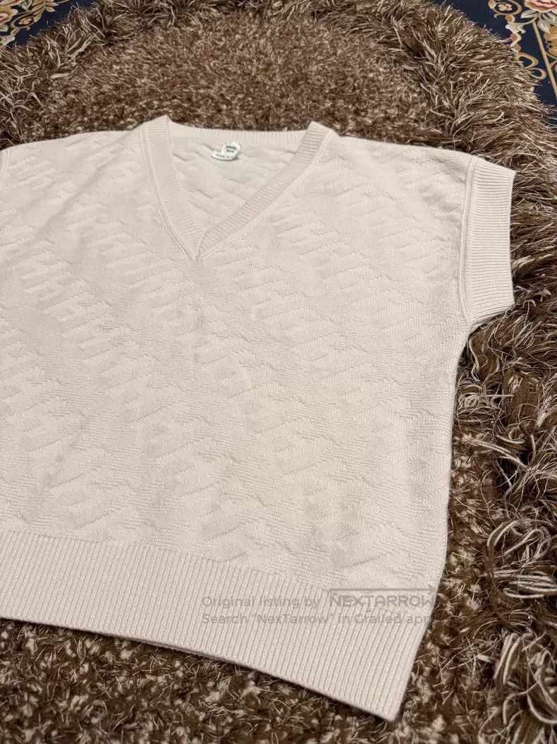 Hermes Hermes Short Sleeve Sweater Top Size XS / US 0-2 / IT 36-38 - 3 Thumbnail