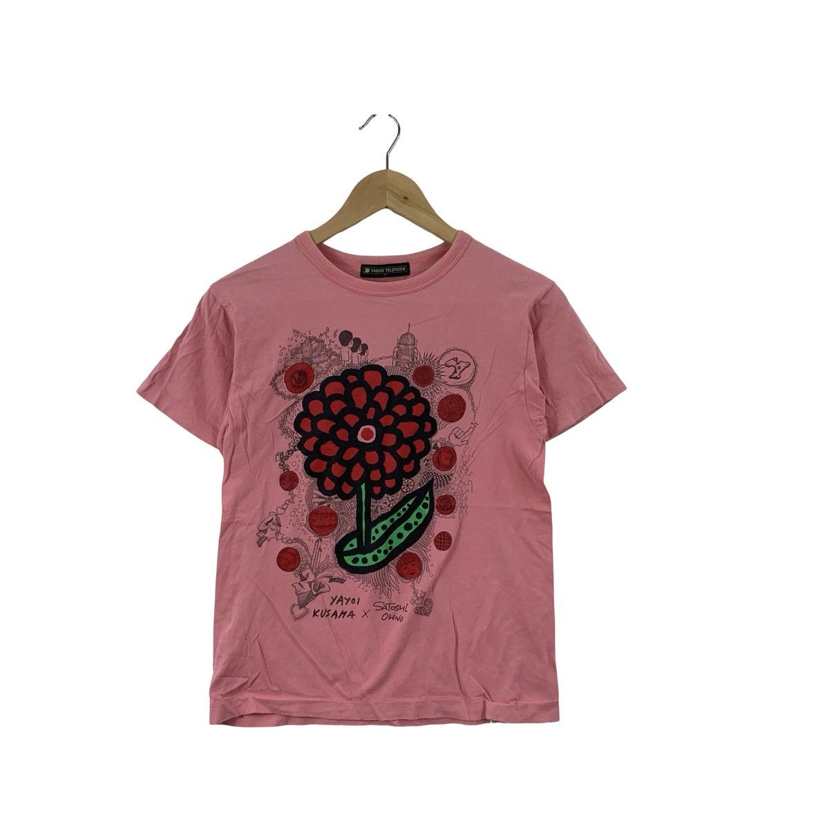 Vintage Vintage Yayoi Kusama x Satoshi Ohno Floral Graphic Pop Art Size S / US 4 / IT 40 - 3 Thumbnail