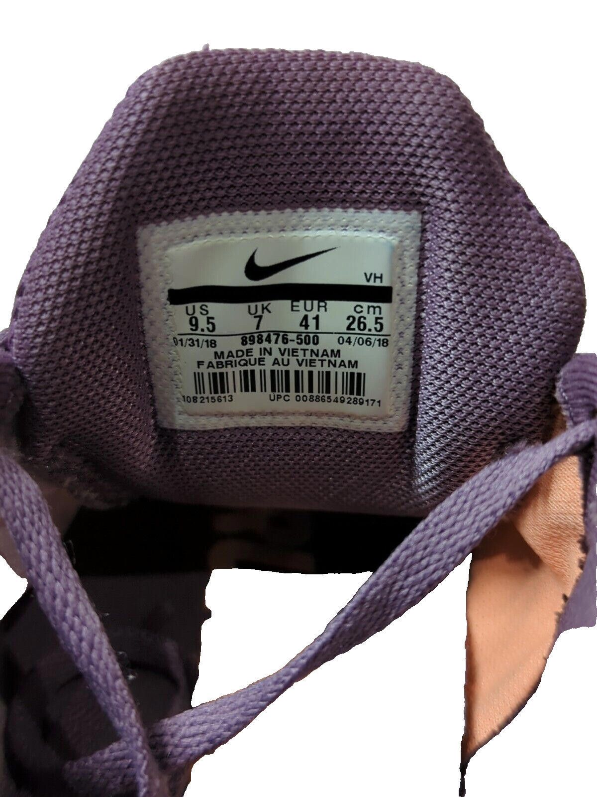Nike Nike Flex Run Women's S 9.5 Running Shoes Violet Dust White Size US 9.5 / IT 39.5 - 8 Thumbnail