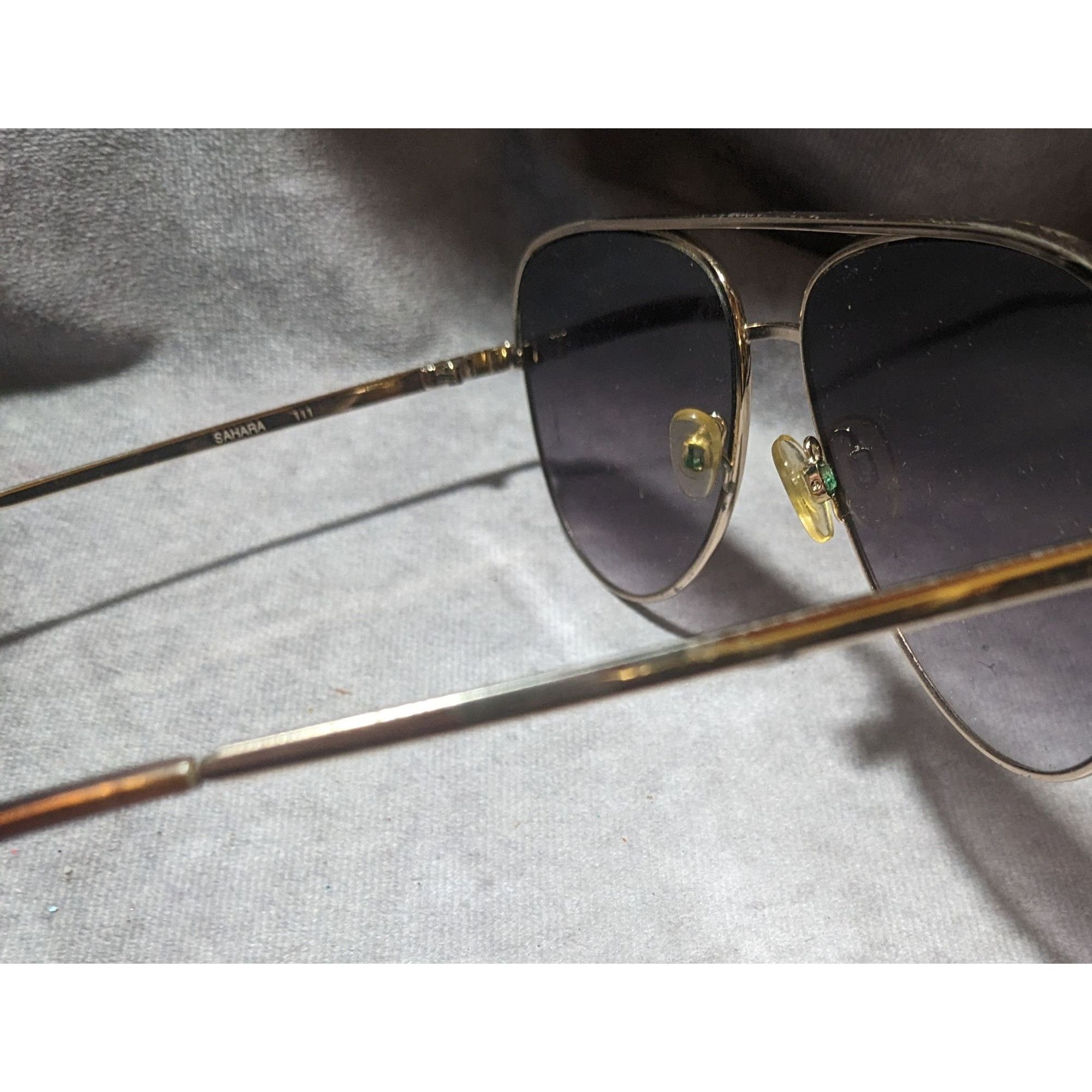 Quay Quay x Desi Sahara Gold Aviator Sunglasses Size ONE SIZE - 12 Thumbnail
