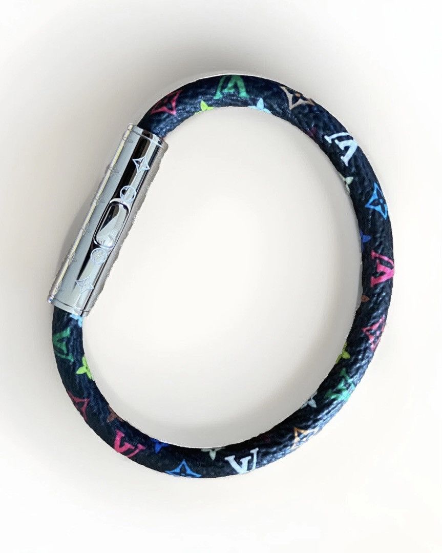 Louis Vuitton × Takashi Murakami LV Murakami Confidential Bracelet Size 17 2025 Black M8974F Size ONE SIZE - 4 Thumbnail
