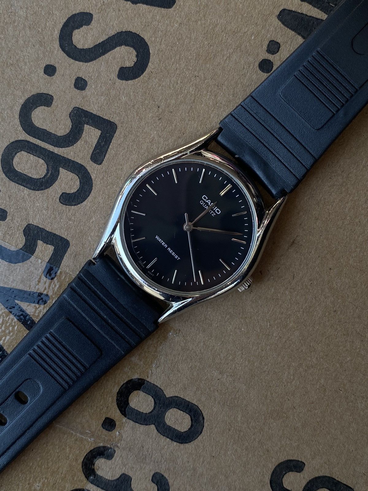 Casio Classic Casio Quartz Black Dial Watch – Japanese brand Size ONE SIZE - 8 Thumbnail