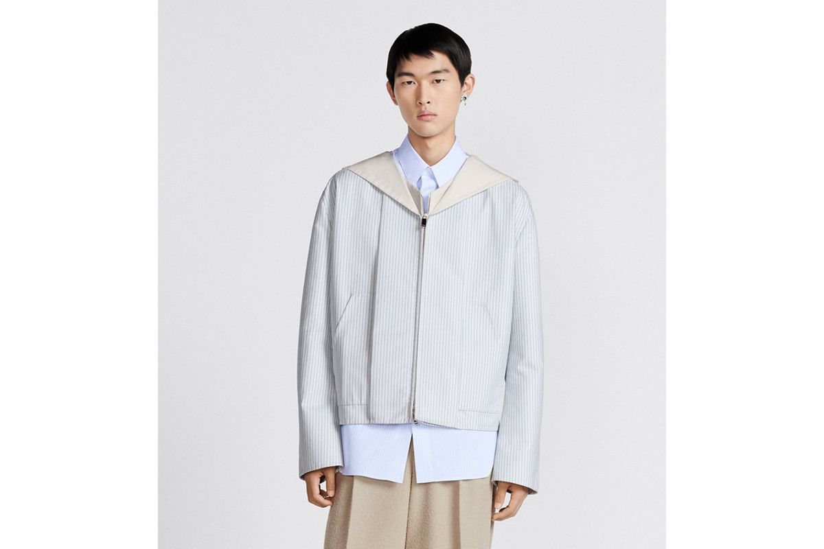 Dior o1bcso1str0226 Hooded Jacket in White Size US S / EU 44-46 / 1 - 4 Thumbnail