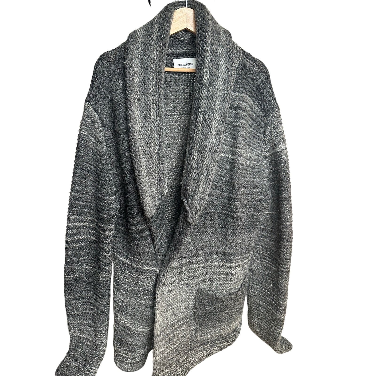 Zadig & Voltaire Zadig & Voltaire Wool Cardigan - Size XL MINT -Made in Italy Size XL / US 12-14 / IT 48-50 - 1 Thumbnail
