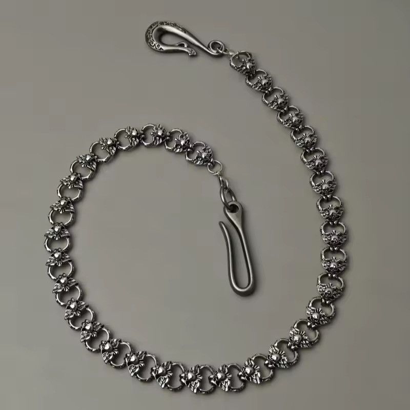 Japanese Brand punk Skeleton Pants Chain Size ONE SIZE - 7 Thumbnail