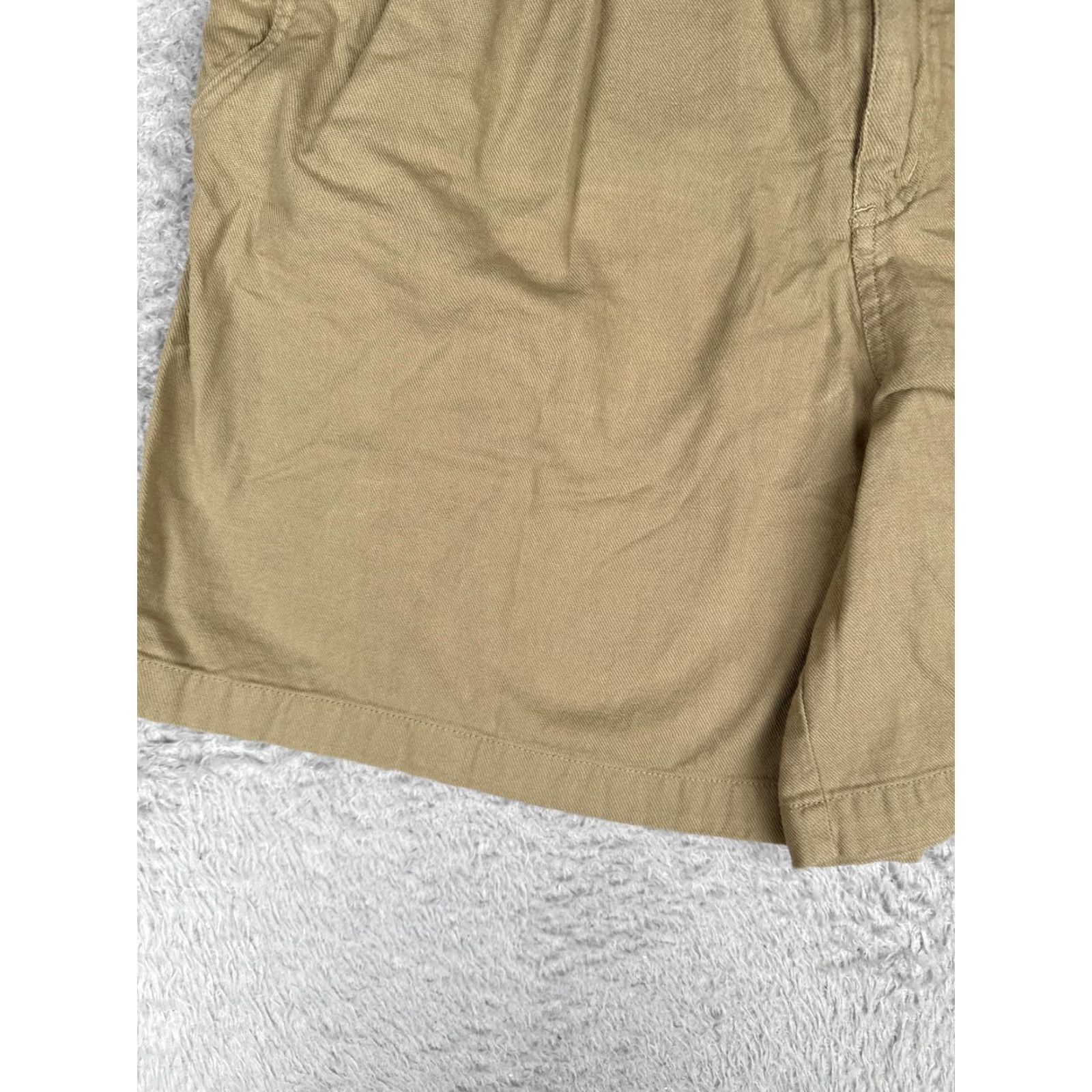 Patagonia VINTAGE Patagonia Shorts Womens 10 Khaki Organic Cotton Pleated Chino Hiking Casual 30x8 Size 32" / US 10 / IT 46 - 3 Thumbnail