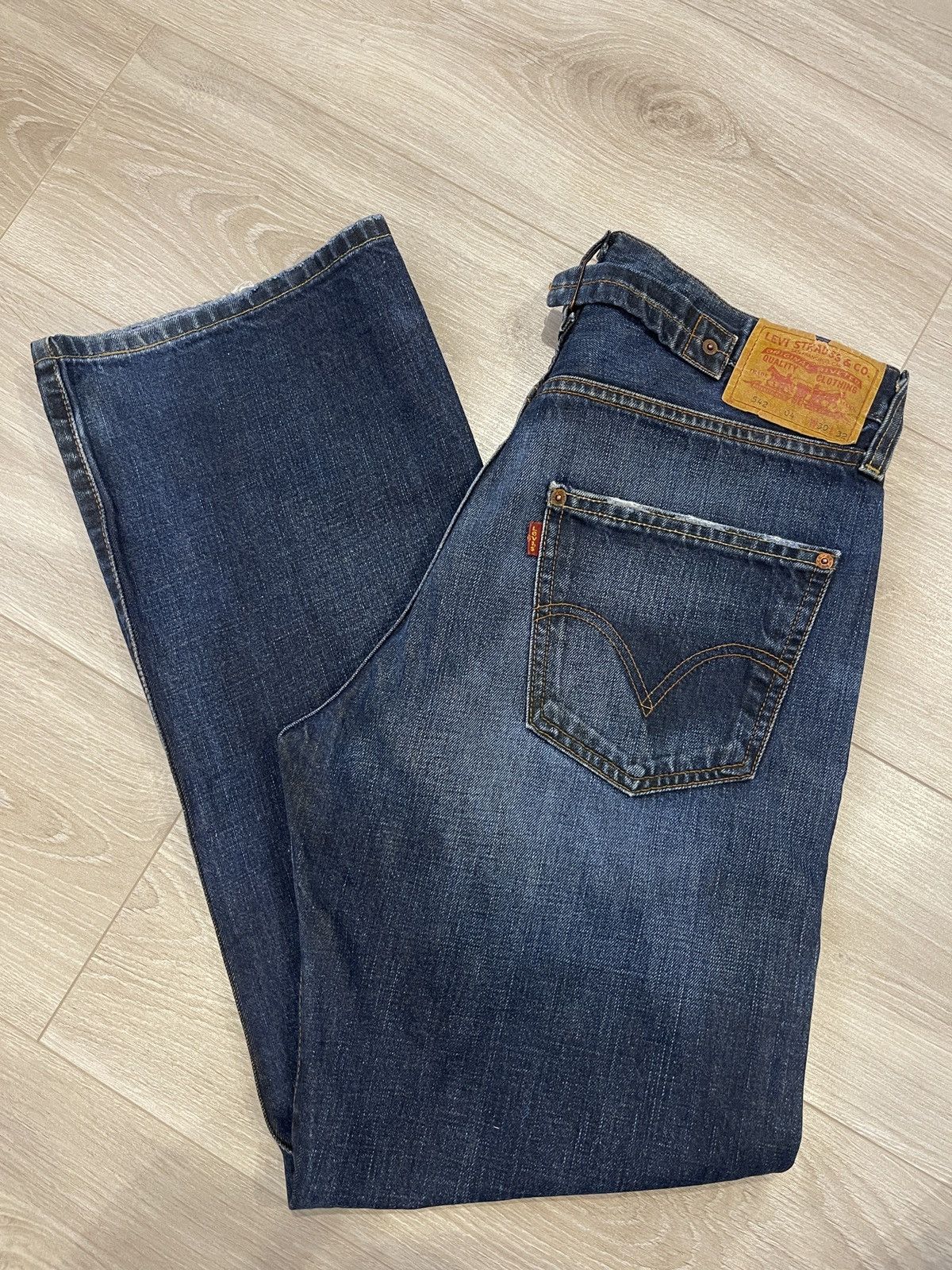 Levi's Vintage rare jeans levis 542 denim blue pants 30/32 Size US 30 / EU 46 - 2 Thumbnail