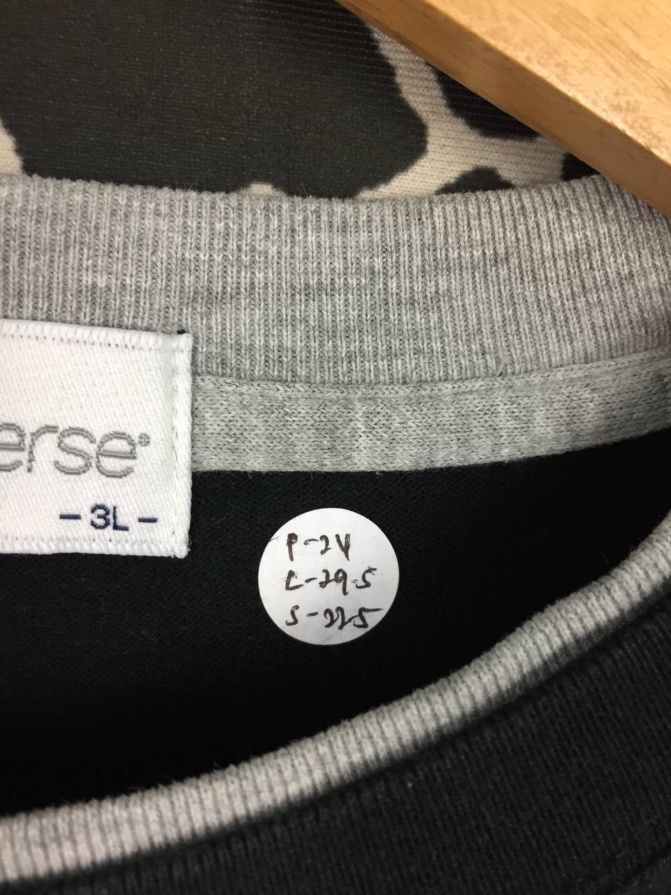 Converse Vtg Converse All Star Chuck U.S.A. Layered Long Sleeve Tee Size US XL / EU 56 / 4 - 11 Thumbnail