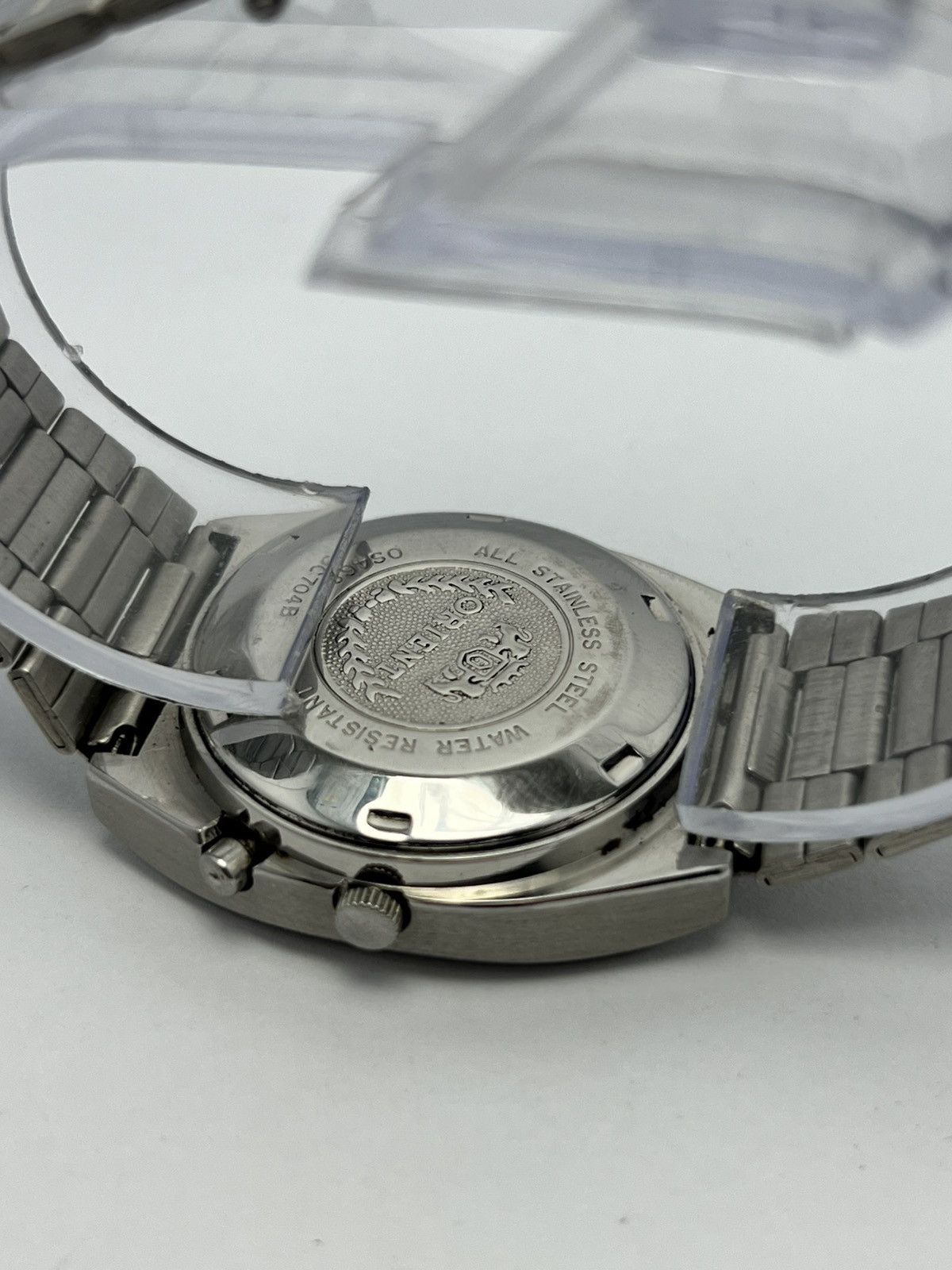 Orient Vintage Orient Automatic wrist Watch Day/Date Japan Size 36 - 10 Thumbnail